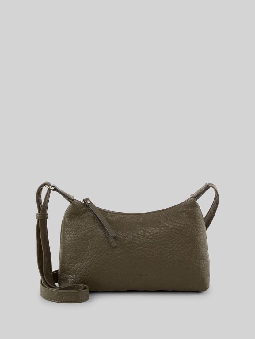 TTEVELINA S Umhängetasche aus genarbtem Lederimitat von Women, khaki / khaki