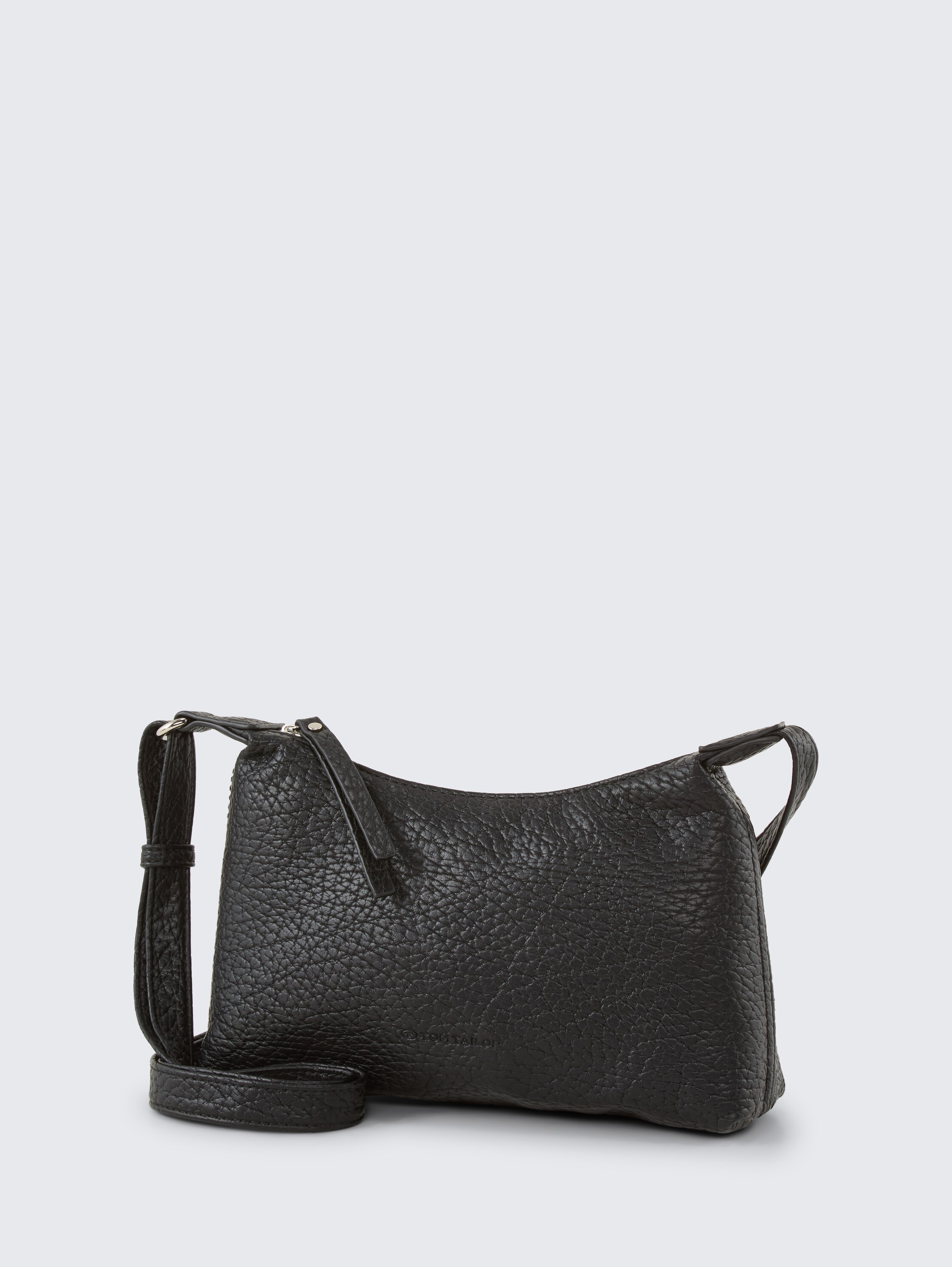 TTEVELINA S Umhängetasche aus genarbtem Lederimitat - schwarz_black - 