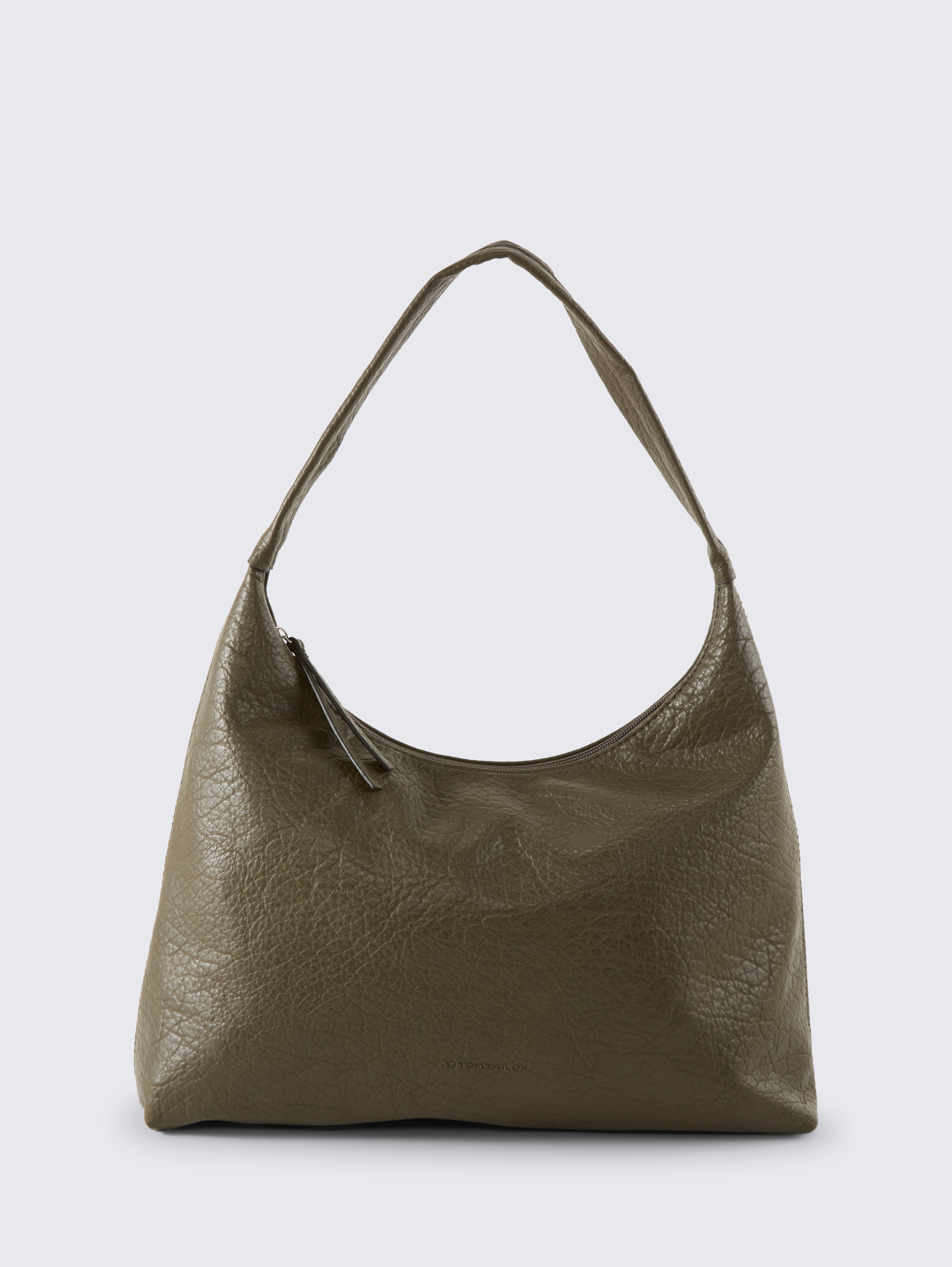 TTEVELINA M Beuteltasche aus Lederimitat von Women, khaki / khaki