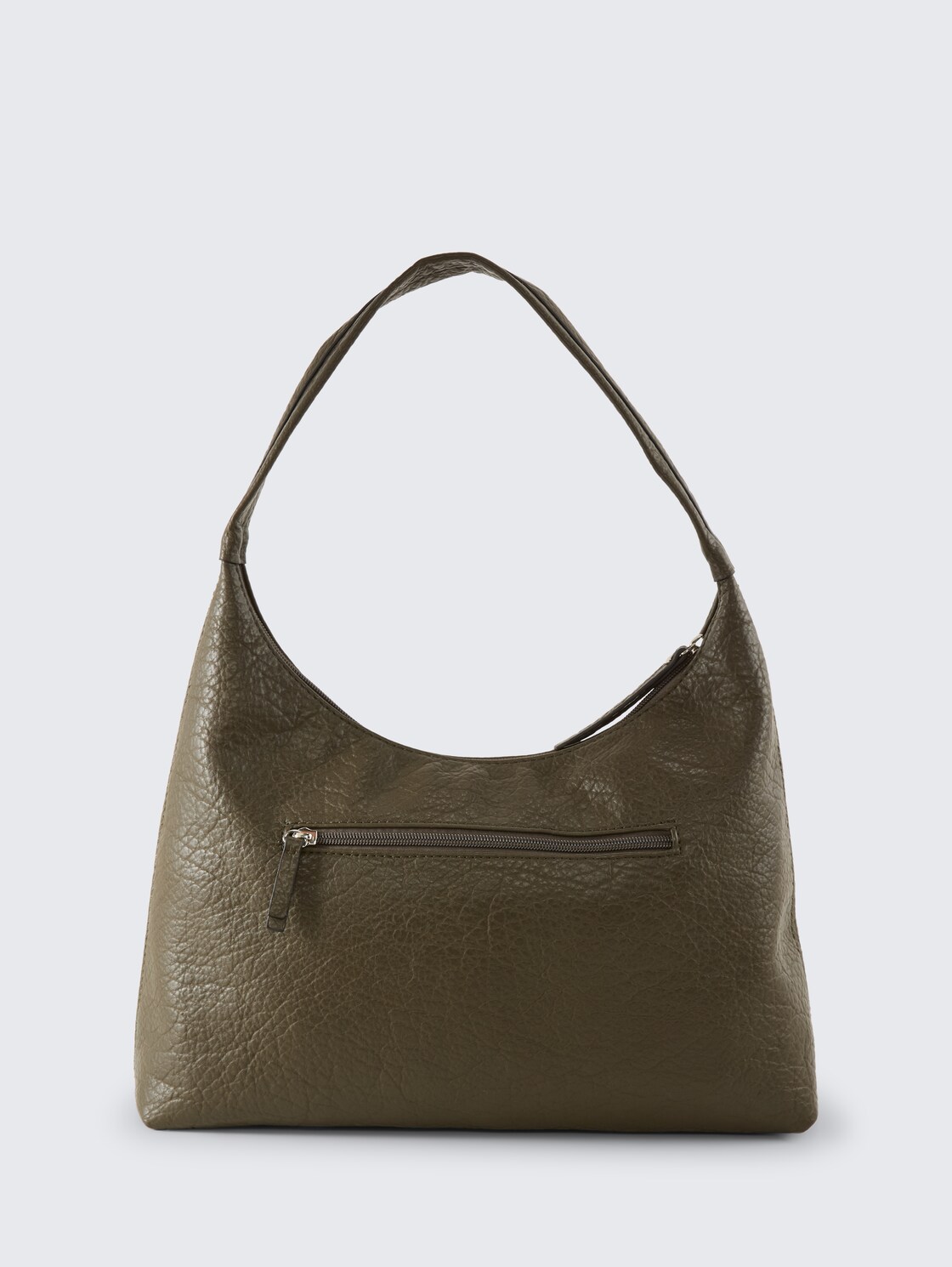 TTEVELINA M Beuteltasche aus Lederimitat - khaki / khaki - Produkt-Rückansicht
