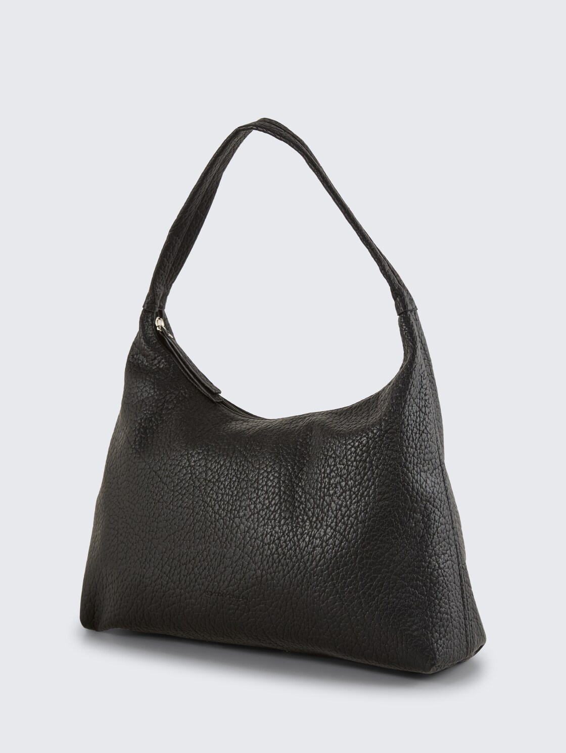 TTEVELINA M Beuteltasche aus Lederimitat - schwarz / black - seitliche Produkt-Ansicht 