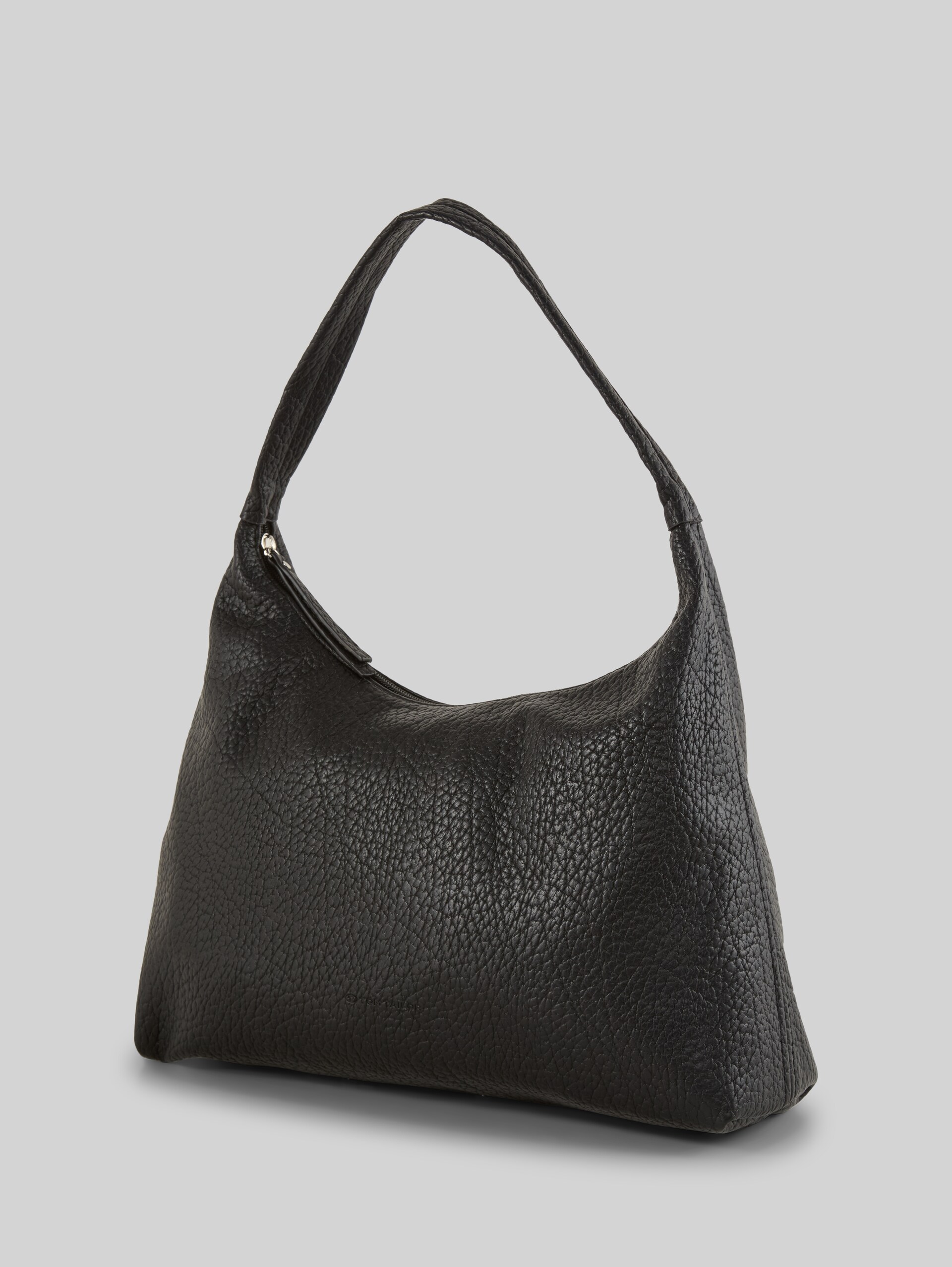 TTEVELINA M Beuteltasche aus Lederimitat - schwarz / black - seitliche Produkt-Ansicht 