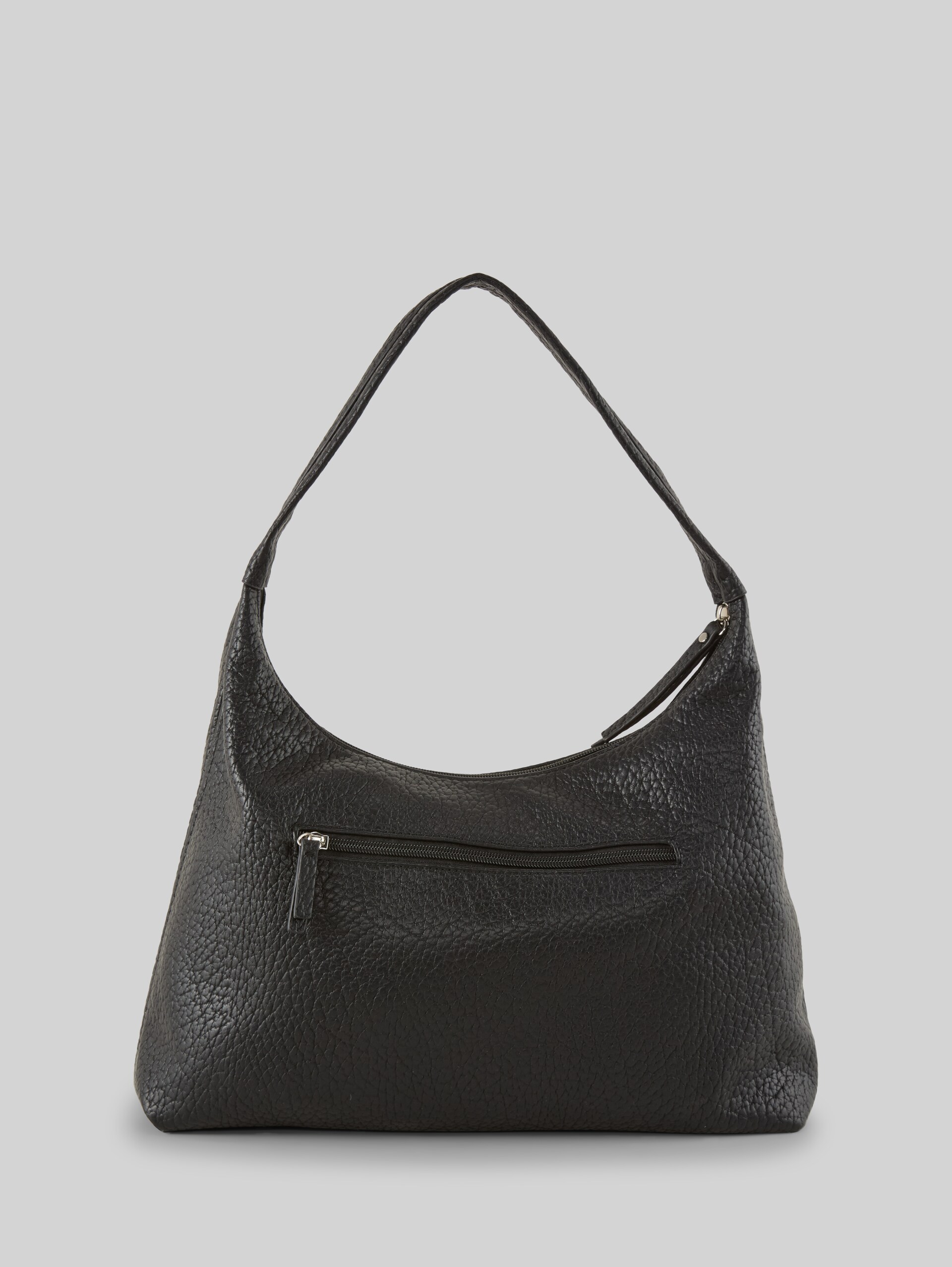 TTEVELINA M Beuteltasche aus Lederimitat - schwarz / black - Produkt-Rückansicht