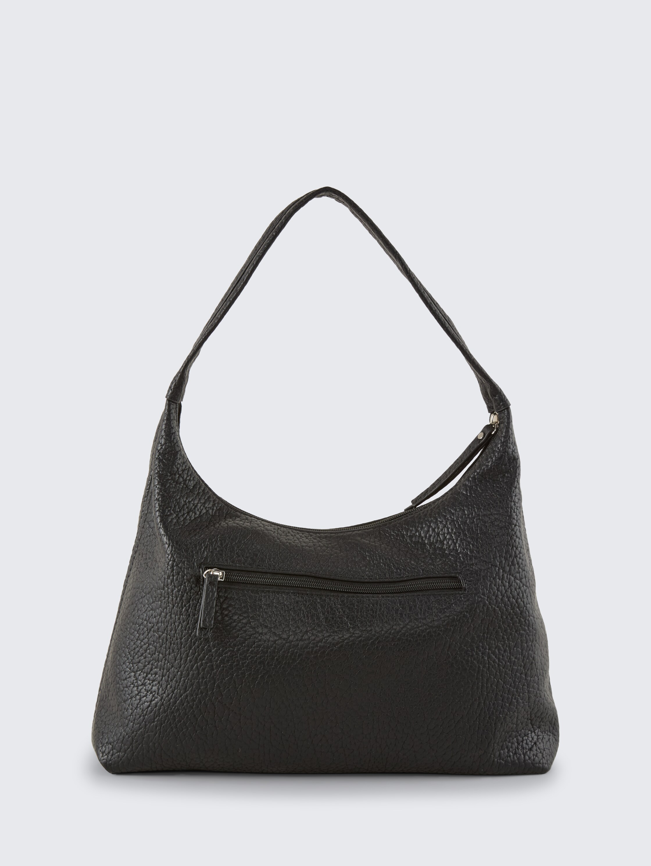 TTEVELINA M Beuteltasche aus Lederimitat - schwarz / black - Produkt-Rückansicht