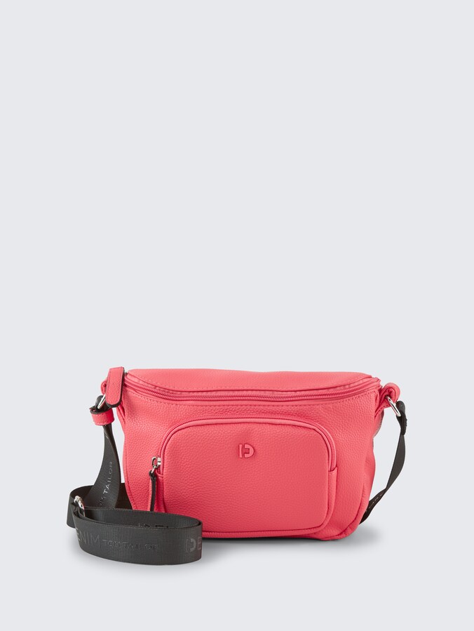 TTFARA M schoudertas van imitatieleer door Denim Female, coralle / coral