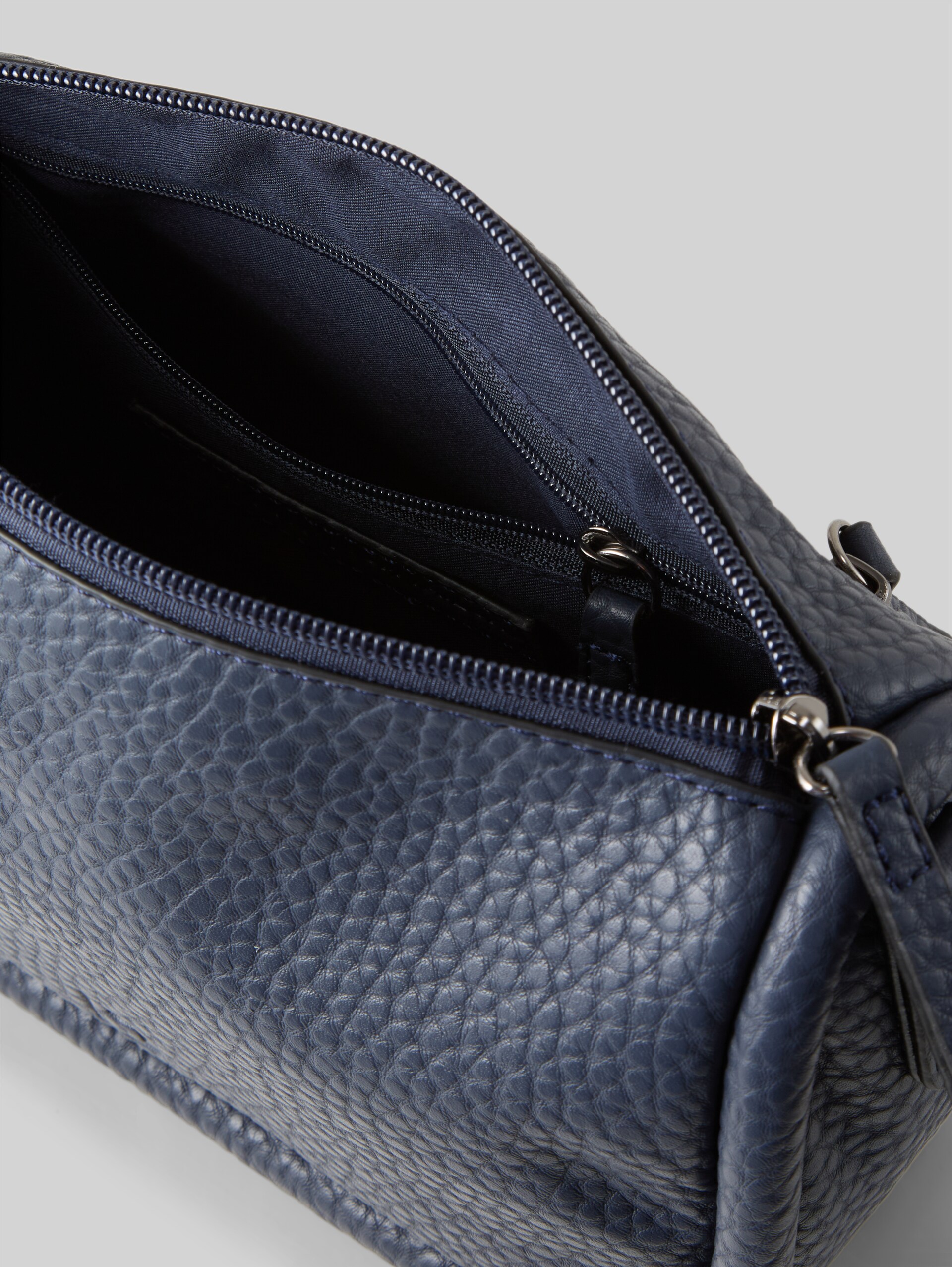 TTFINNA S shoulder bag with decorative pendant - dark blue - side product view 