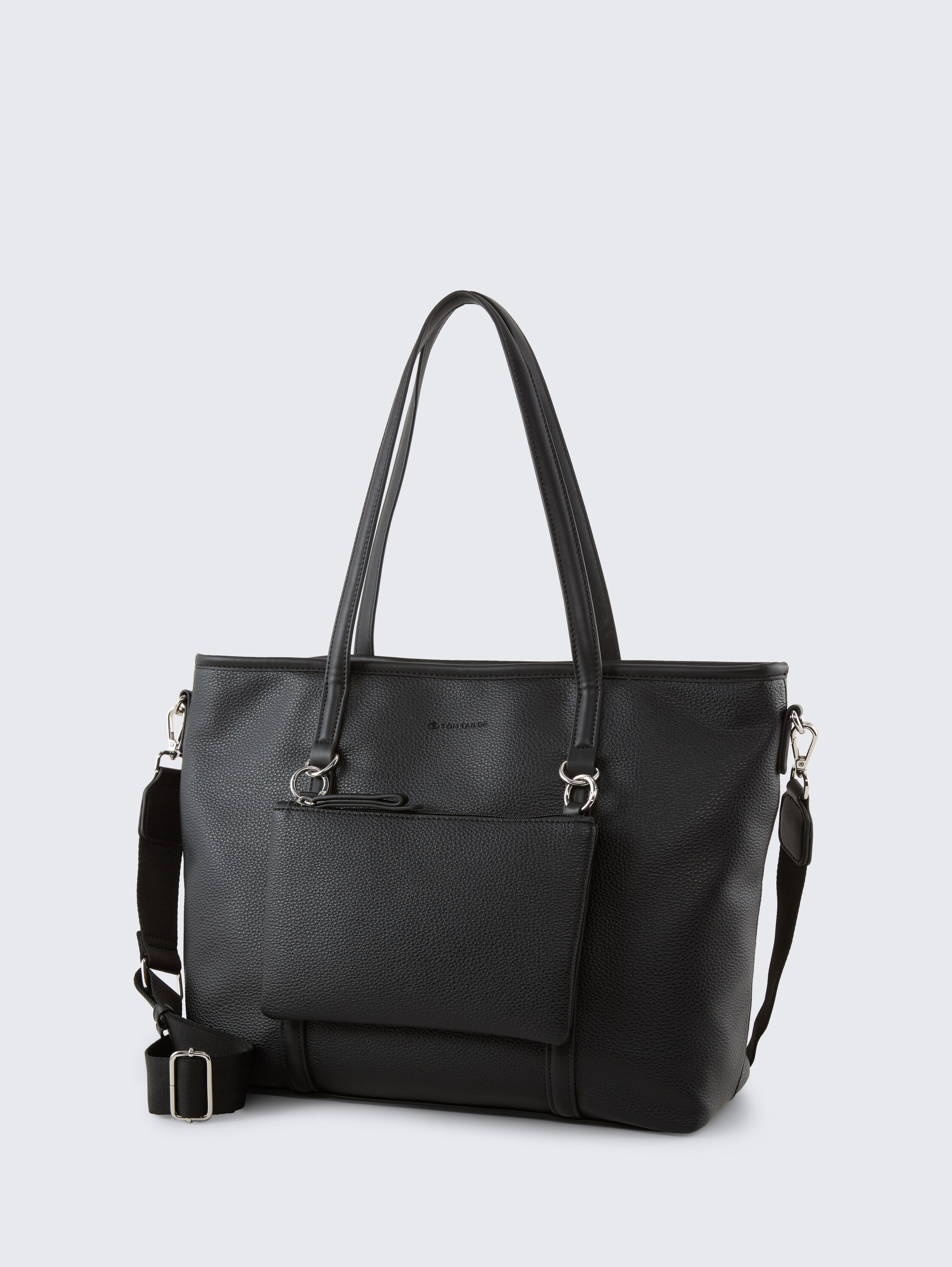 TTJAMILA L shopper with 2-in-1 function - schwarz / black - side product view 