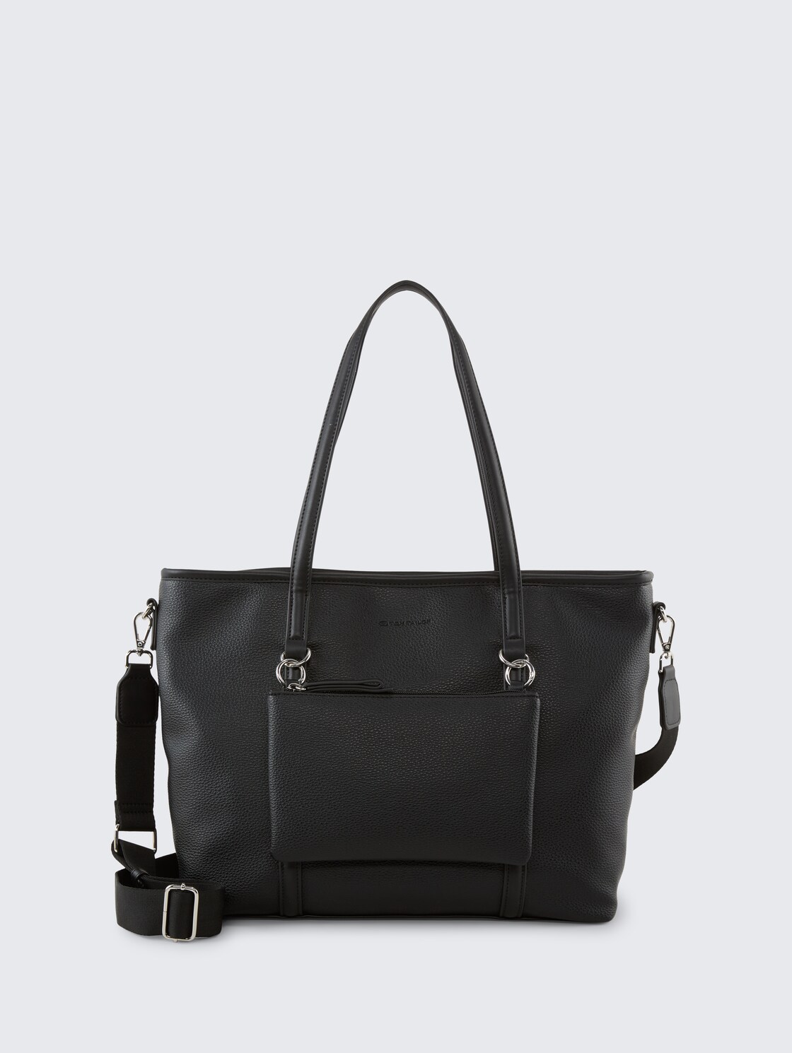 TTJAMILA L Shopper mit 2-in-1-Funktion - schwarz / black - Vorder-Produkt-Ansicht