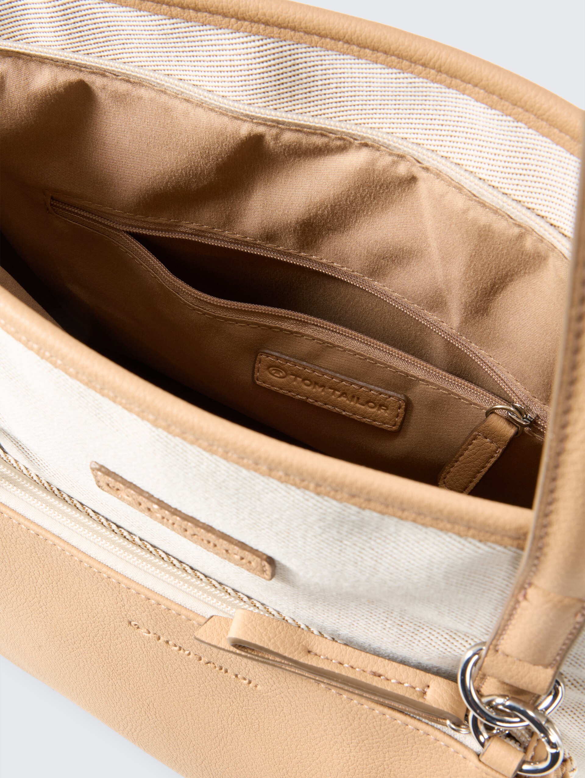 TTJAMILA L Shopper mit 2-in-1-Funktion - mixed off white - seitliche Produkt-Ansicht 