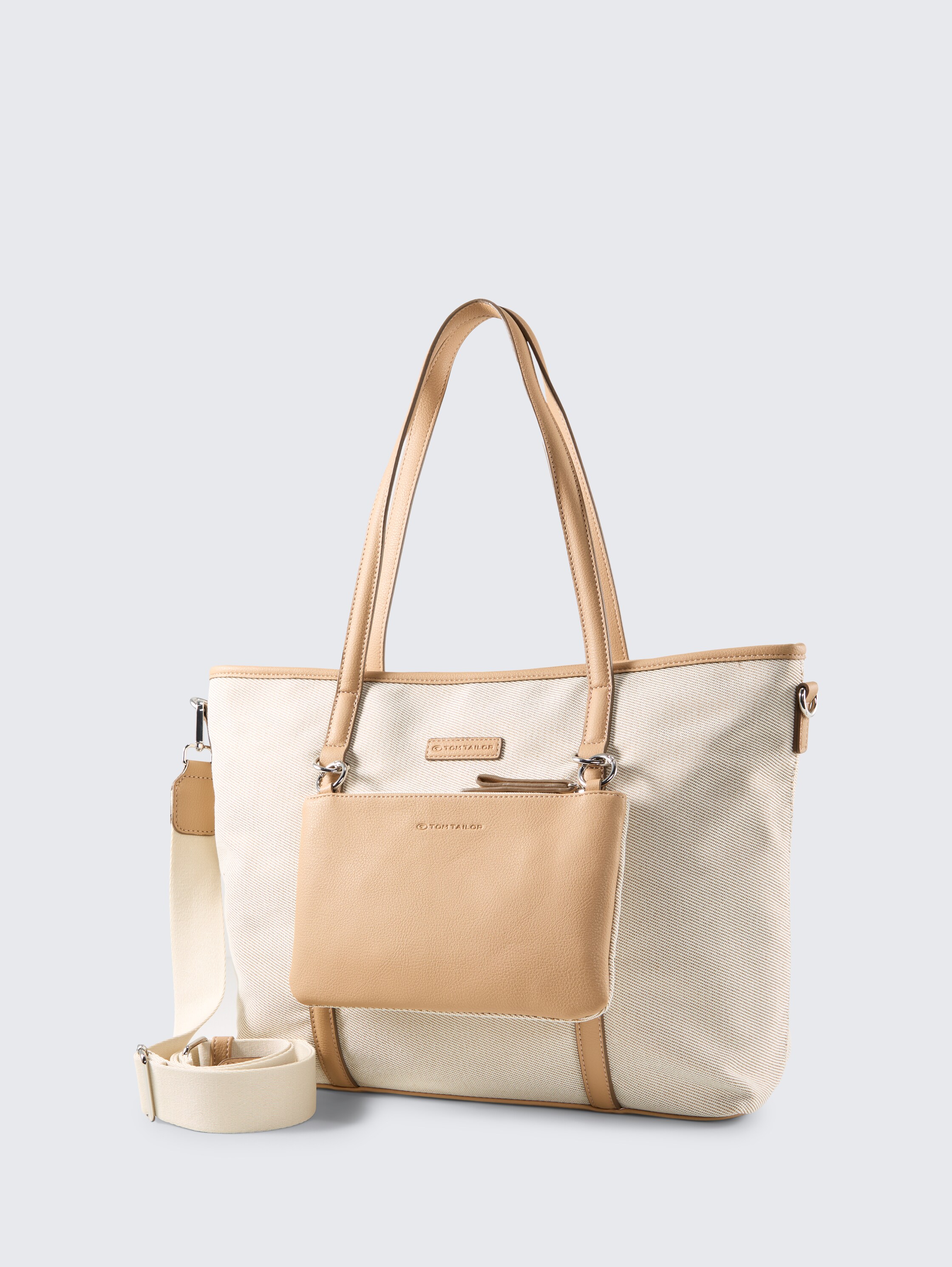 TTJAMILA L Shopper mit 2-in-1-Funktion - mixed_off_white - 