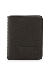 Geselecteerd, TTKELLAN kaarthouder met structuur door Tom Tailor, zwart