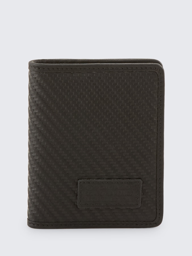 TTKELLAN kaarthouder met structuur door Men, schwarz / black