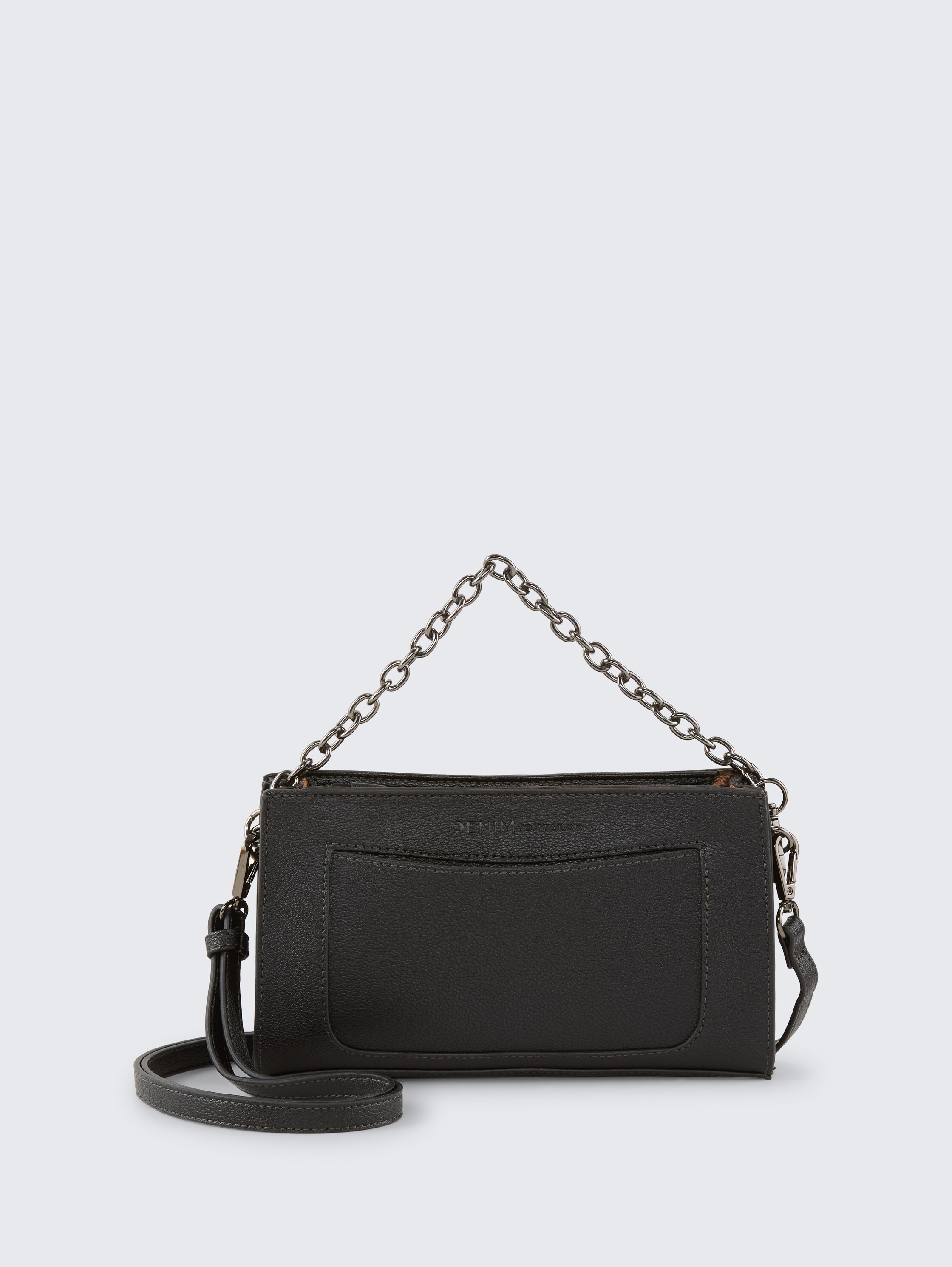 TTLENNON S shoulder bag with chain details - schwarz / black - Front product view