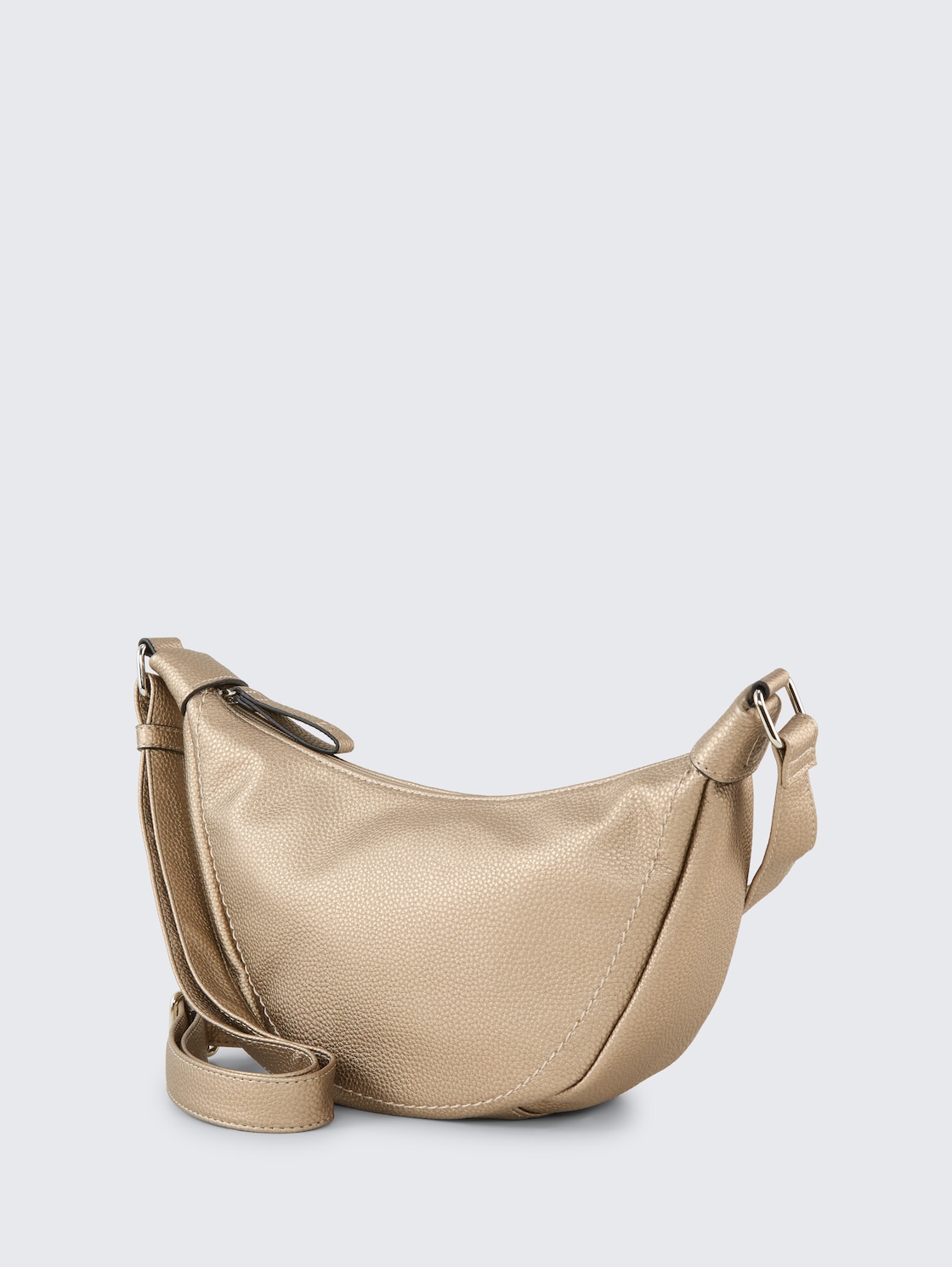 TTLIRIEL M Umhängetasche aus Lederimitat - bronze / bronze - seitliche Produkt-Ansicht 