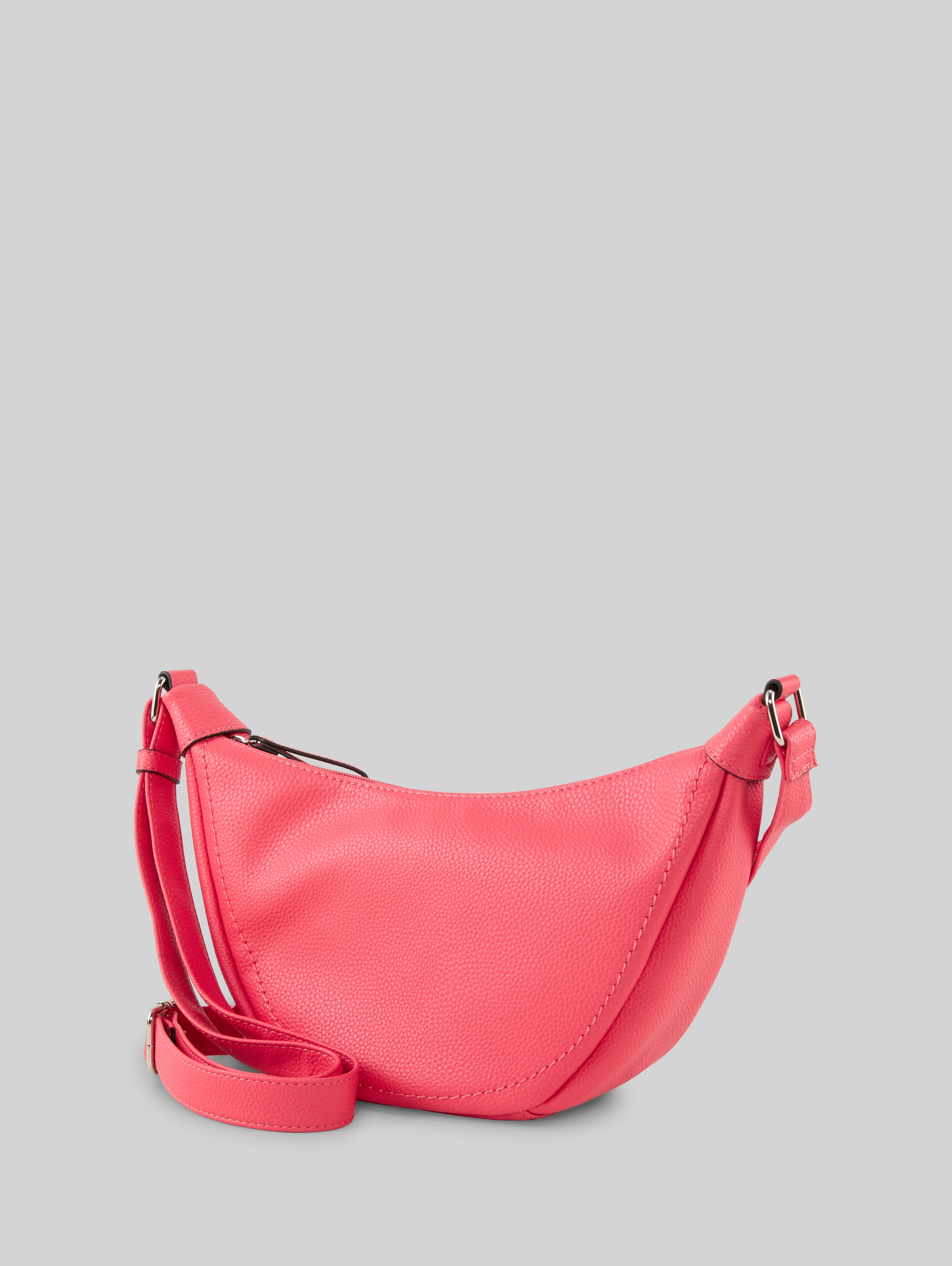 TTLIRIEL M shoulder bag in faux leather - coralle / coral - side product view 