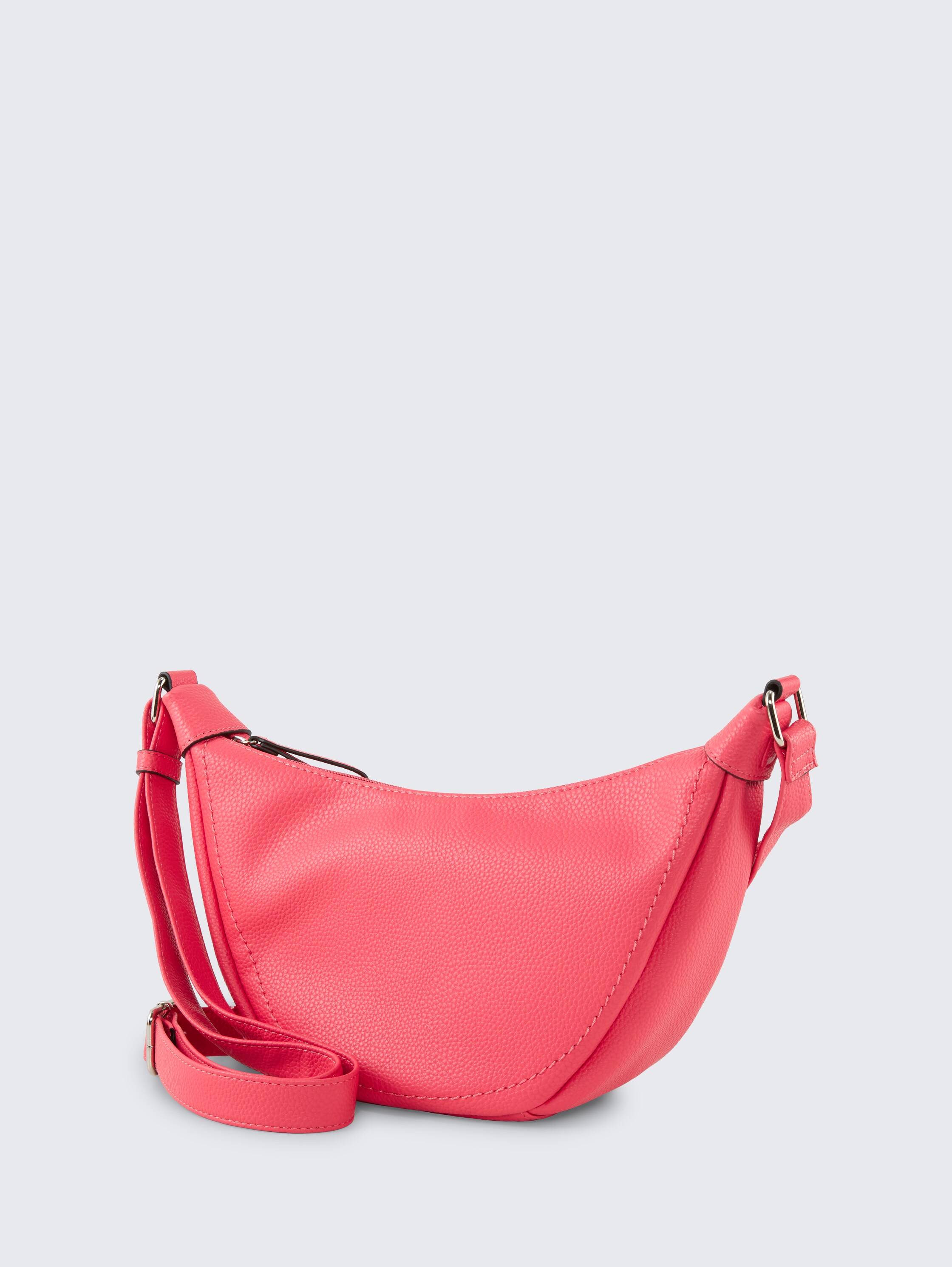 TTLIRIEL M shoulder bag in faux leather - coralle / coral - side product view 