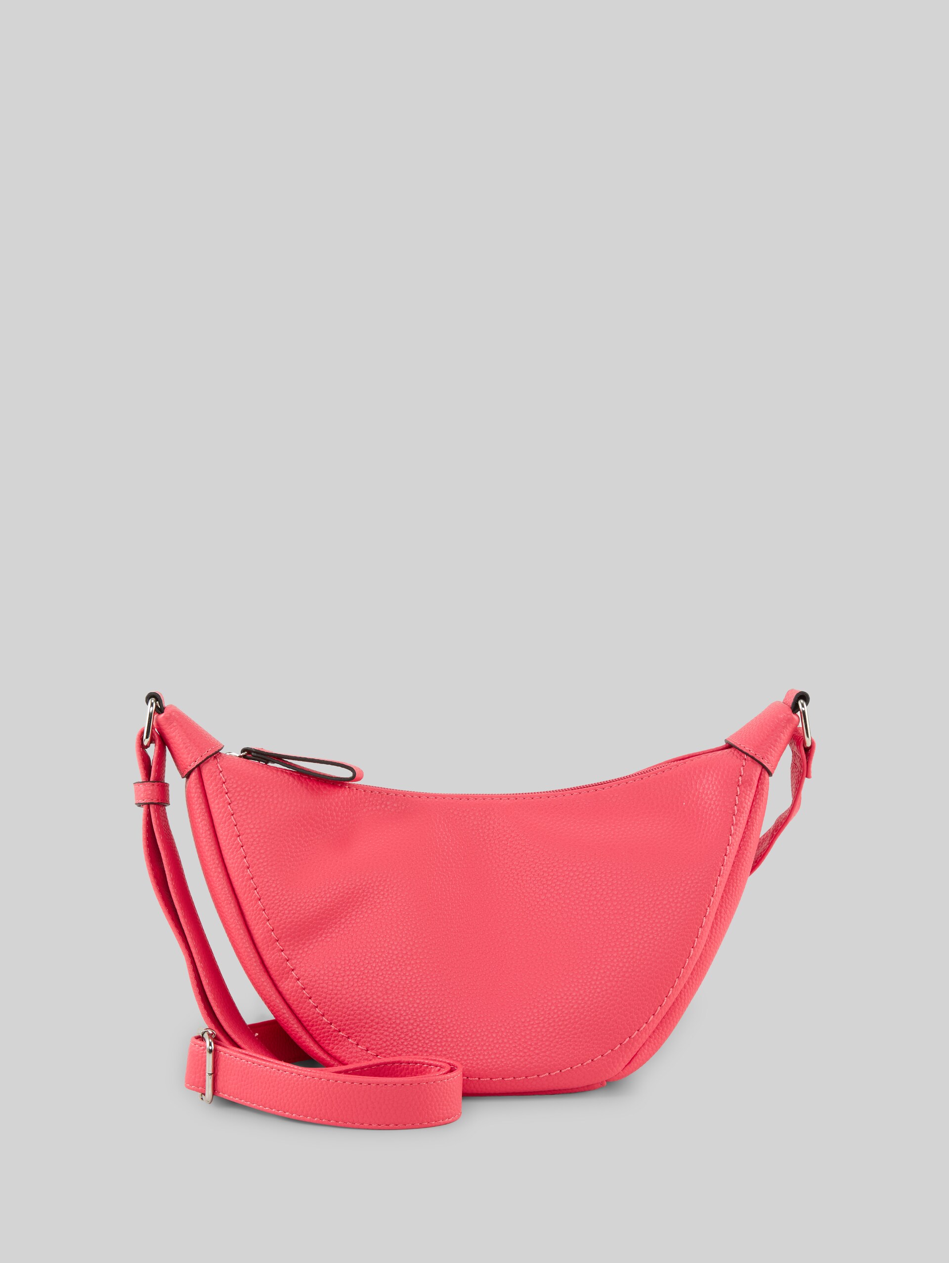 TTLIRIEL M shoulder bag in faux leather - coralle / coral - Front product view