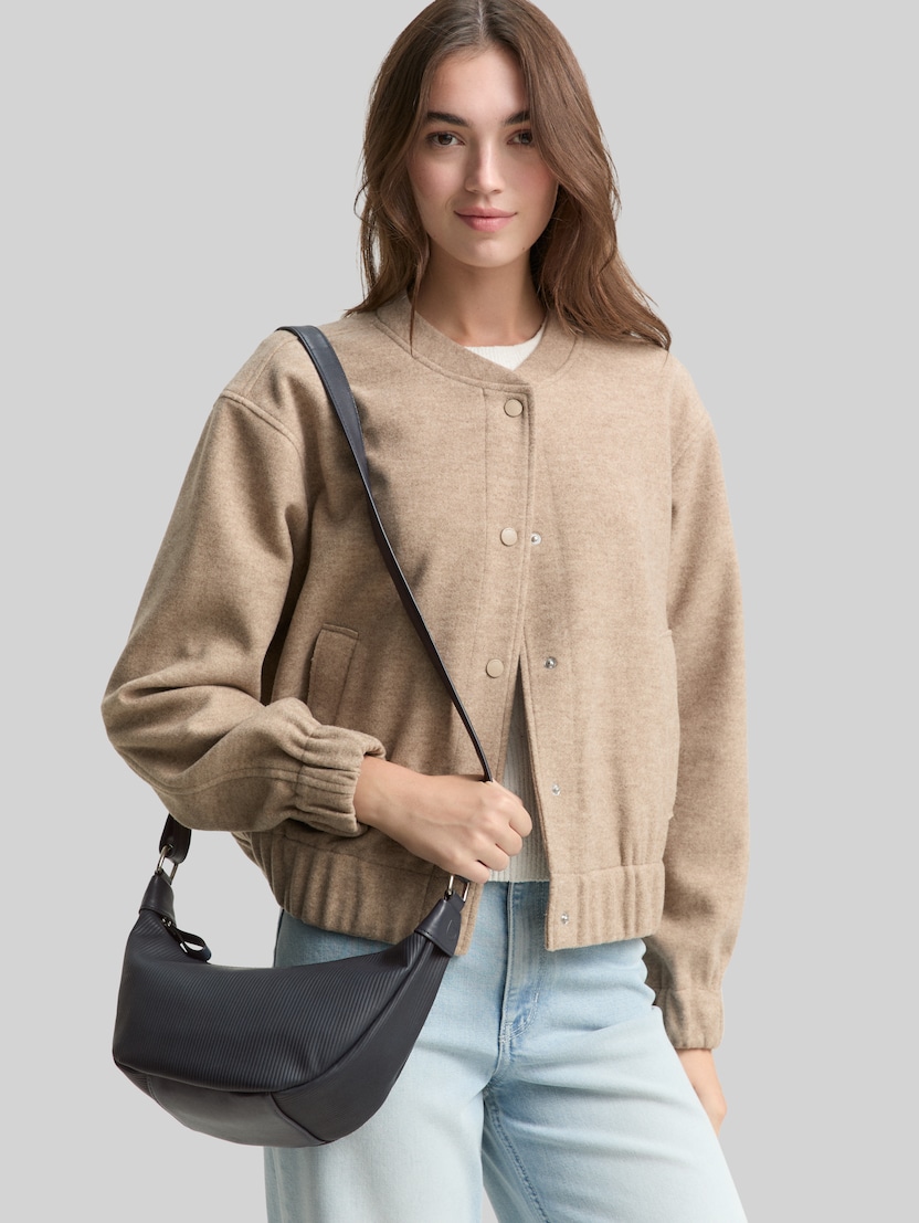 TTLIRIEL CORD M Umhängetasche aus Lederimitat von Denim Female, dark blue