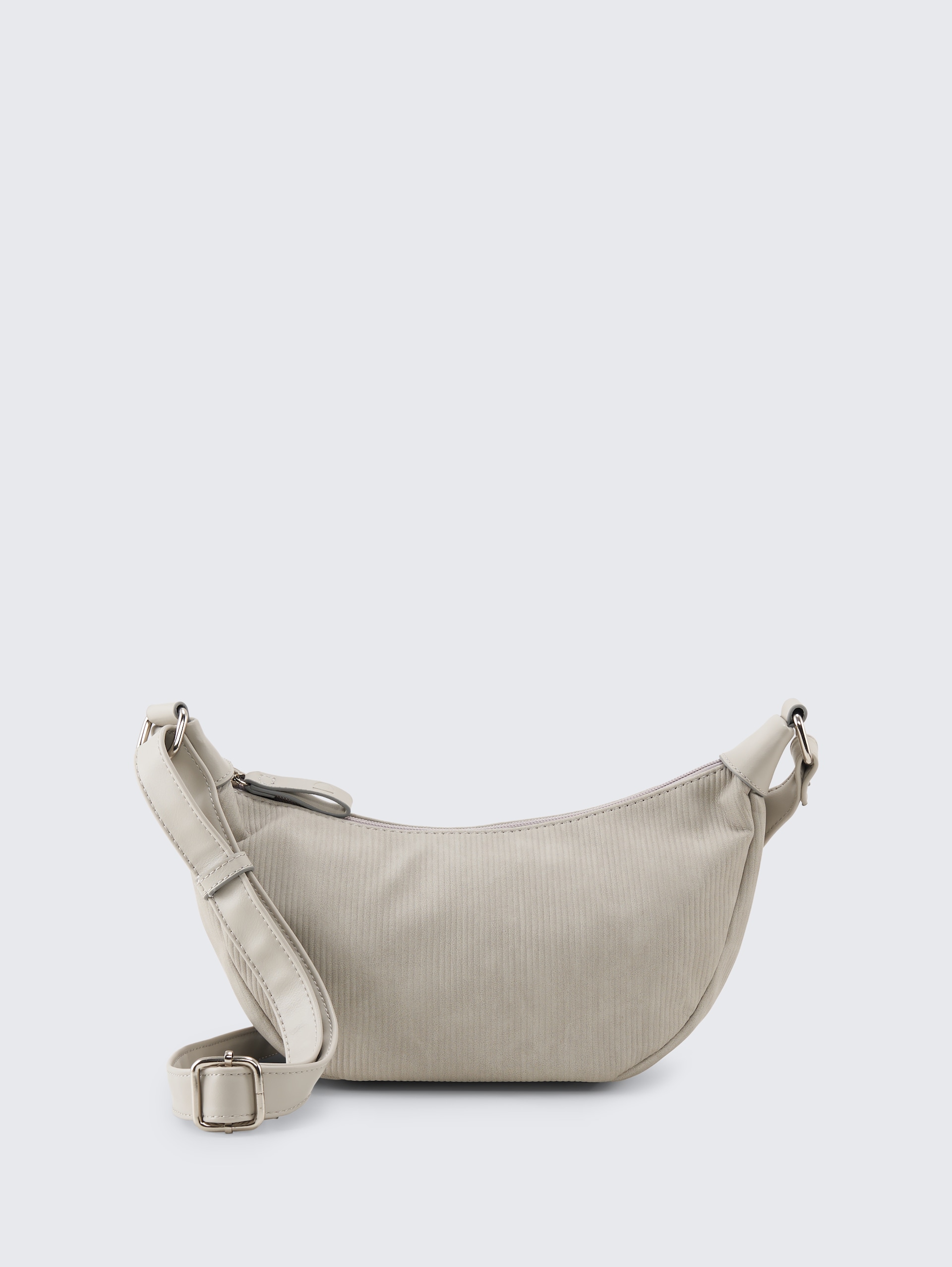 TTLIRIEL CORD M Umhängetasche aus Lederimitat - light grey - Vorder-Produkt-Ansicht