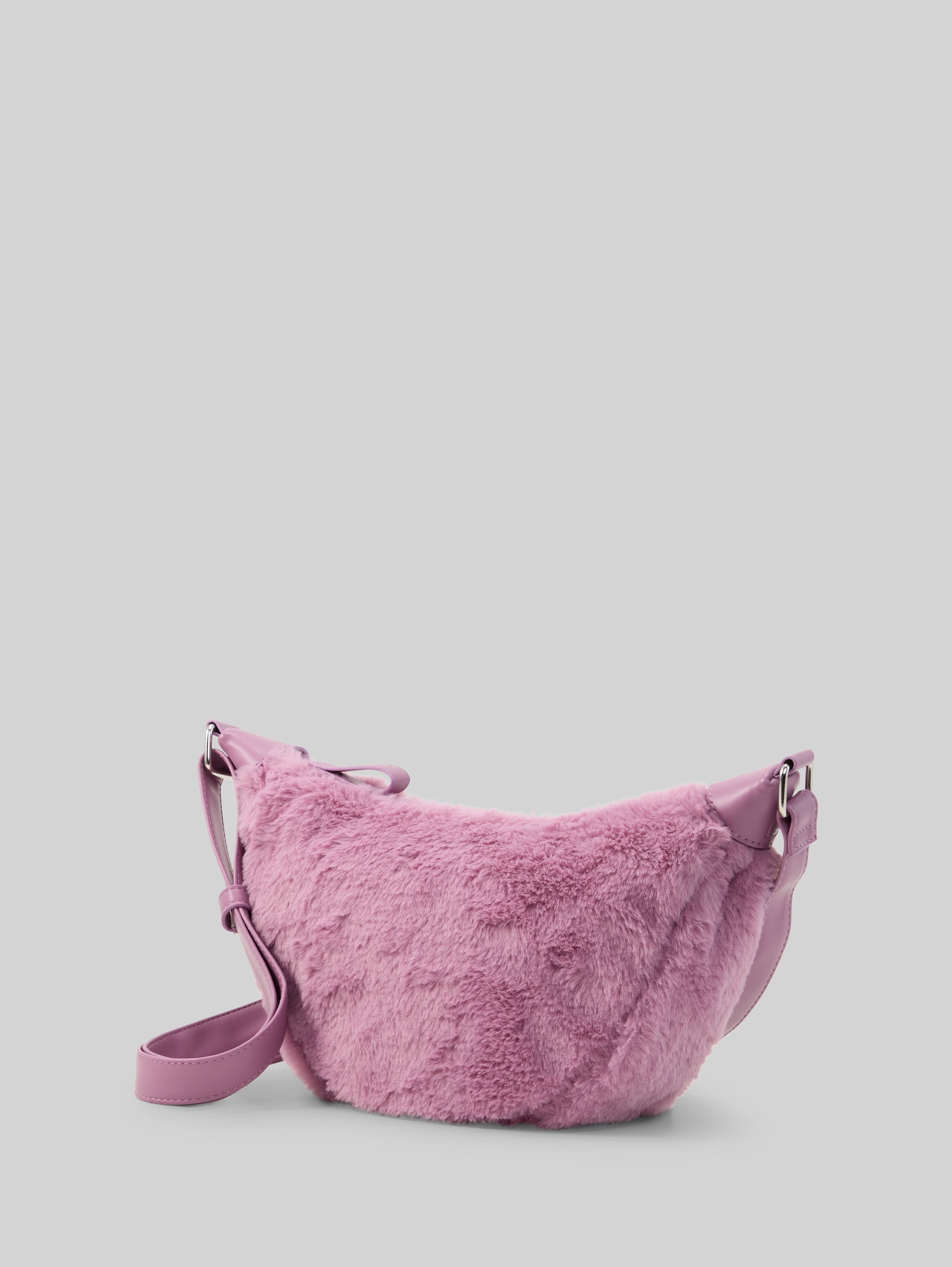 TTLIRIEL WINTER schoudertas - lila / lilac - zijaanzicht product 