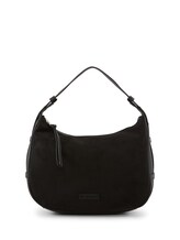 Nicht ausgewählt, TTLYSA M Schultertasche in Velourleder-Optik von , schwarz