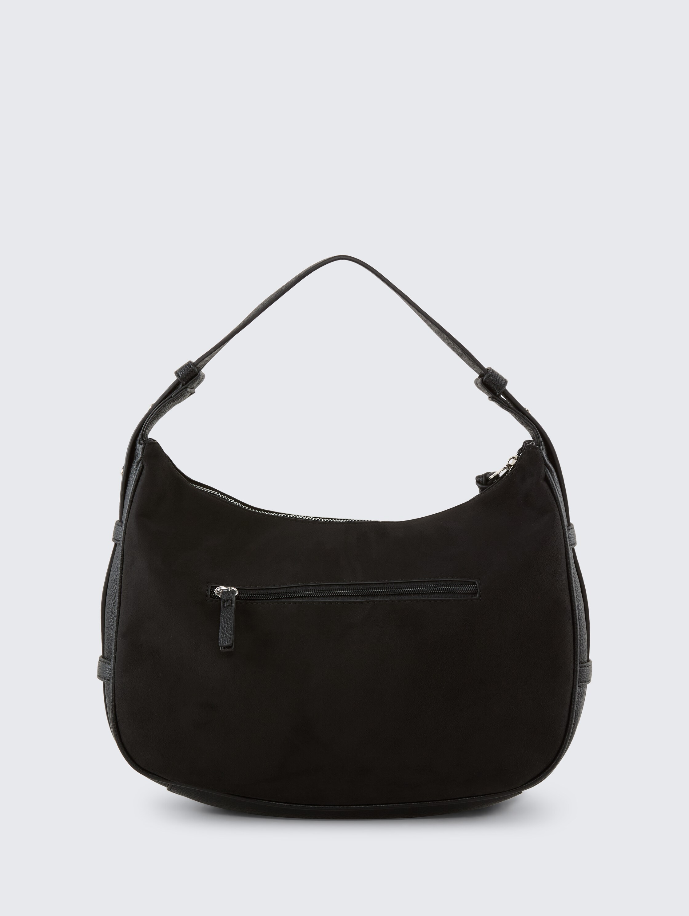 TTLYSA M schoudertas in suèdelook - schwarz_black - 