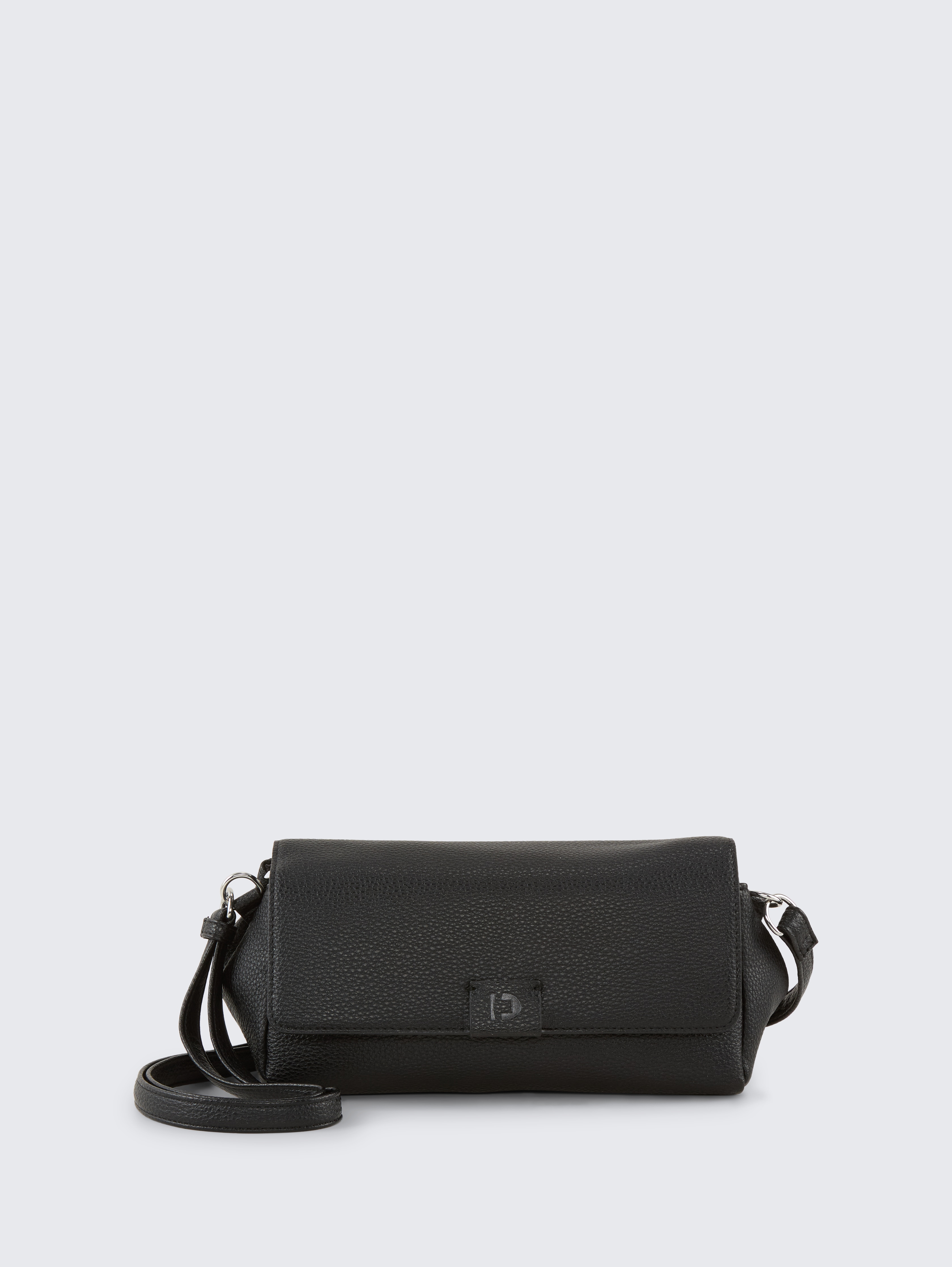 TTMANUELA M Umhängetasche aus Lederimitat von Denim Female, schwarz / black