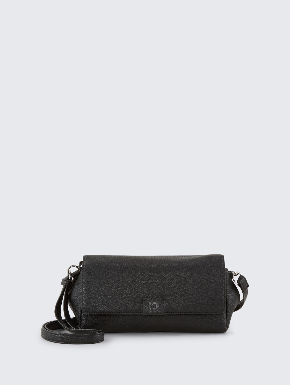 TTMANUELA M Umhängetasche aus Lederimitat - schwarz / black - Vorder-Produkt-Ansicht