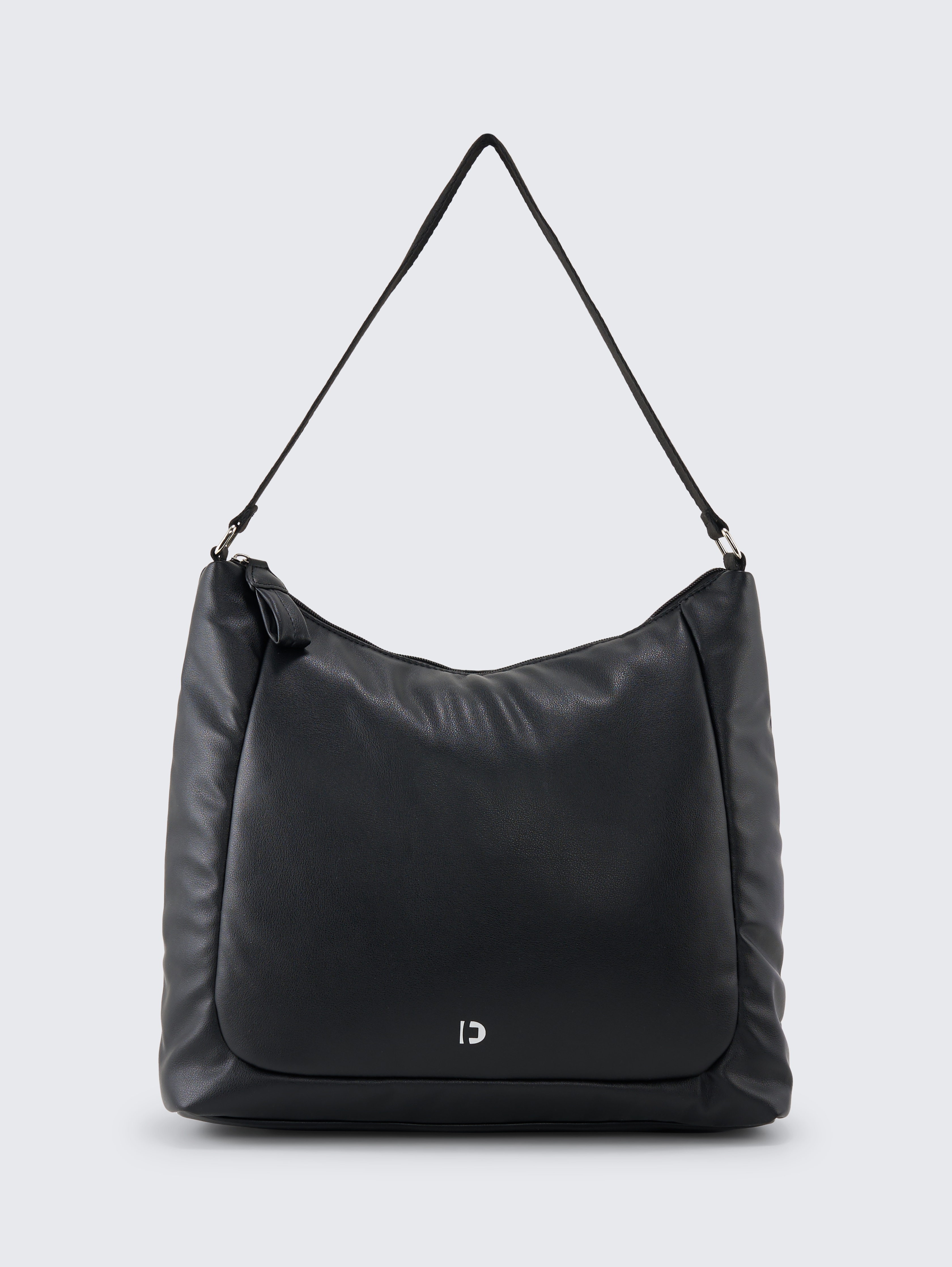 TTMAYE L Beuteltasche mit Wattierung von Denim Female, schwarz / black