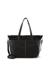 Ausgewählt, TTMIHA L Shopper mit Material-Mix von Tom Tailor, schwarz