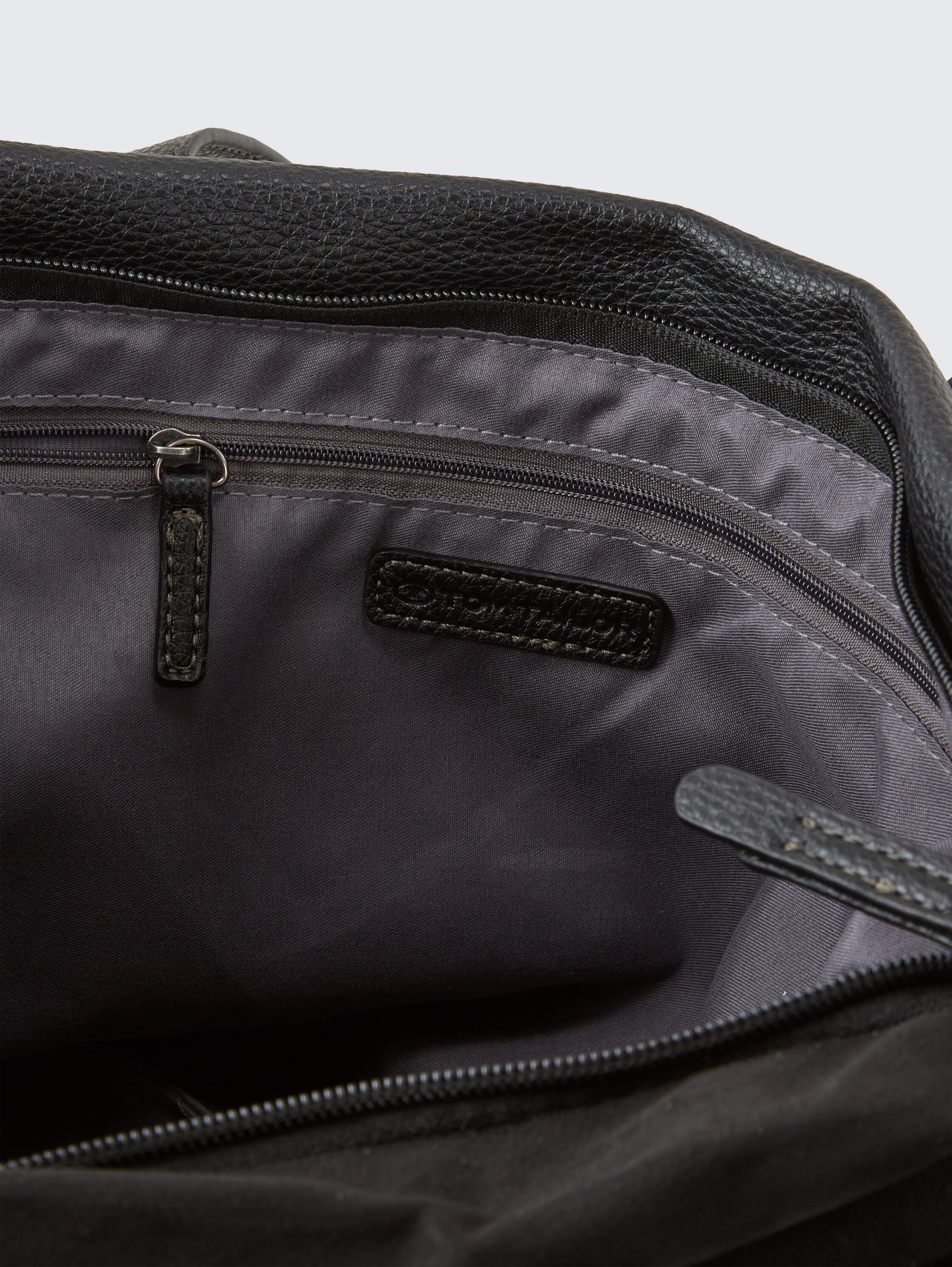 TTMIHA L Shopper mit Material-Mix - schwarz_black - 