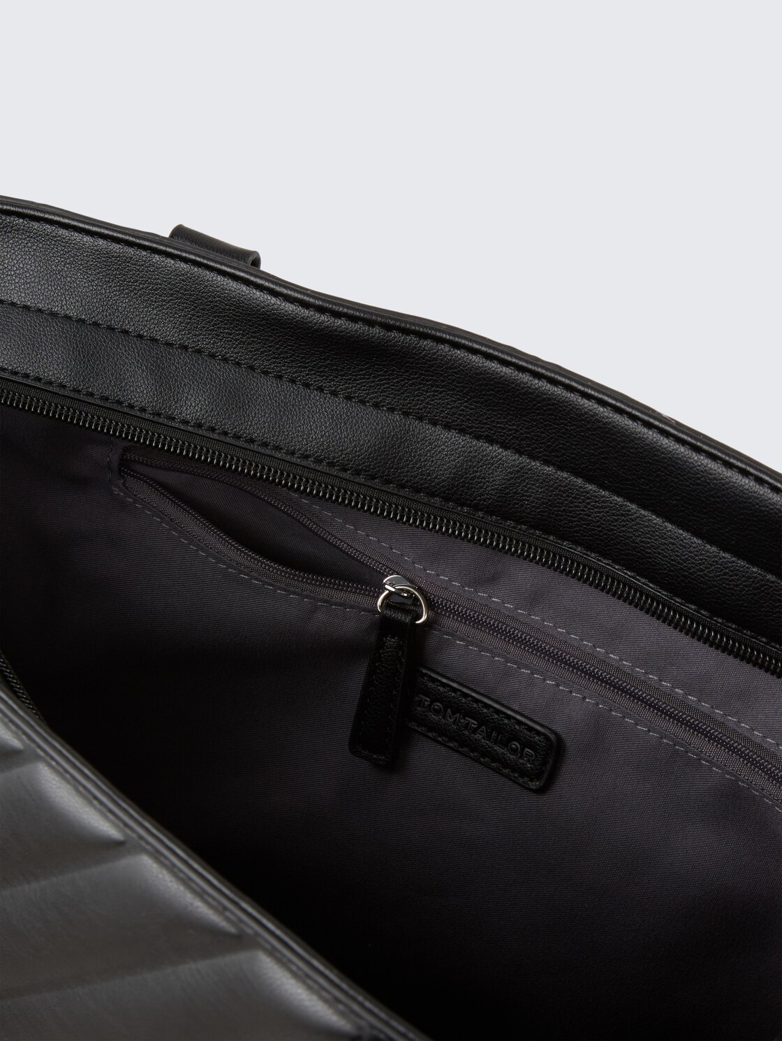 TTMIRELA L Shopper mit Wattierung - schwarz / black - seitliche Produkt-Ansicht 