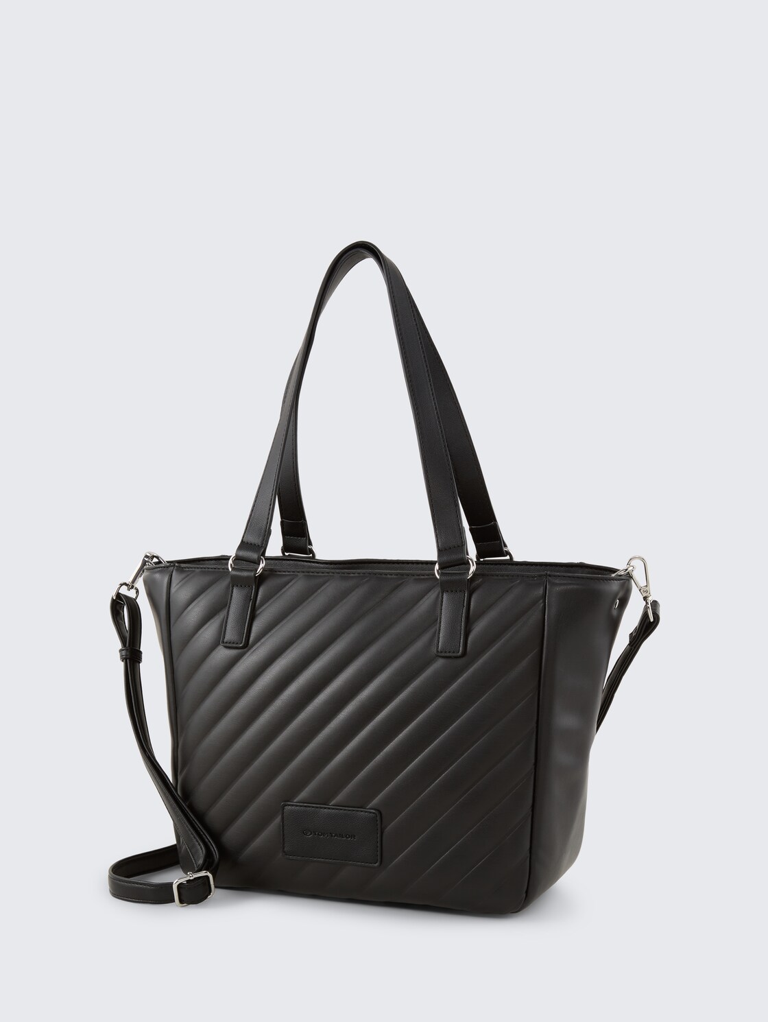 TTMIRELA L Shopper mit Wattierung - schwarz / black - seitliche Produkt-Ansicht 