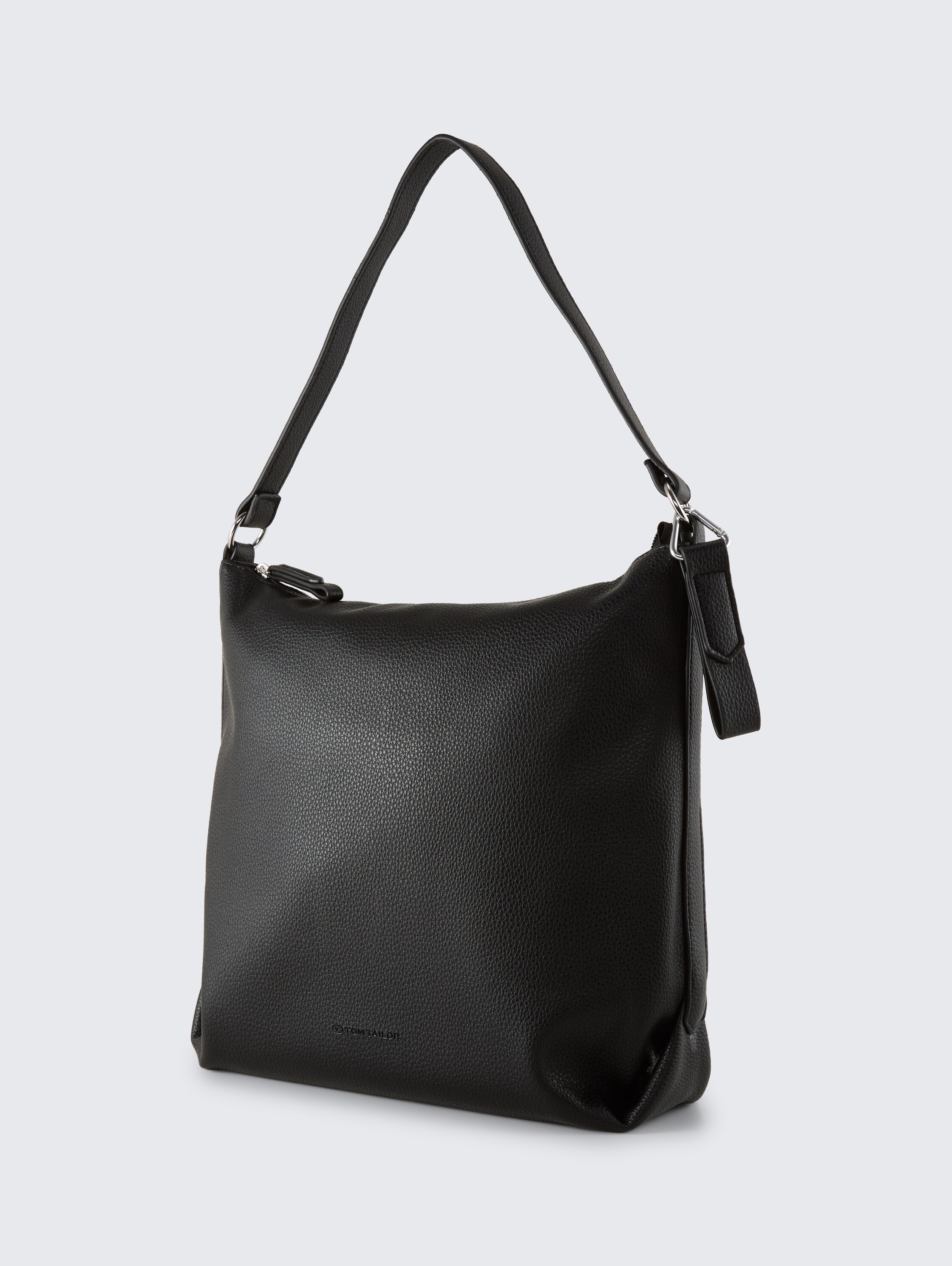 TTOLIVE M Beuteltasche mit abnehmbarem Anhänger - schwarz / black - seitliche Produkt-Ansicht 