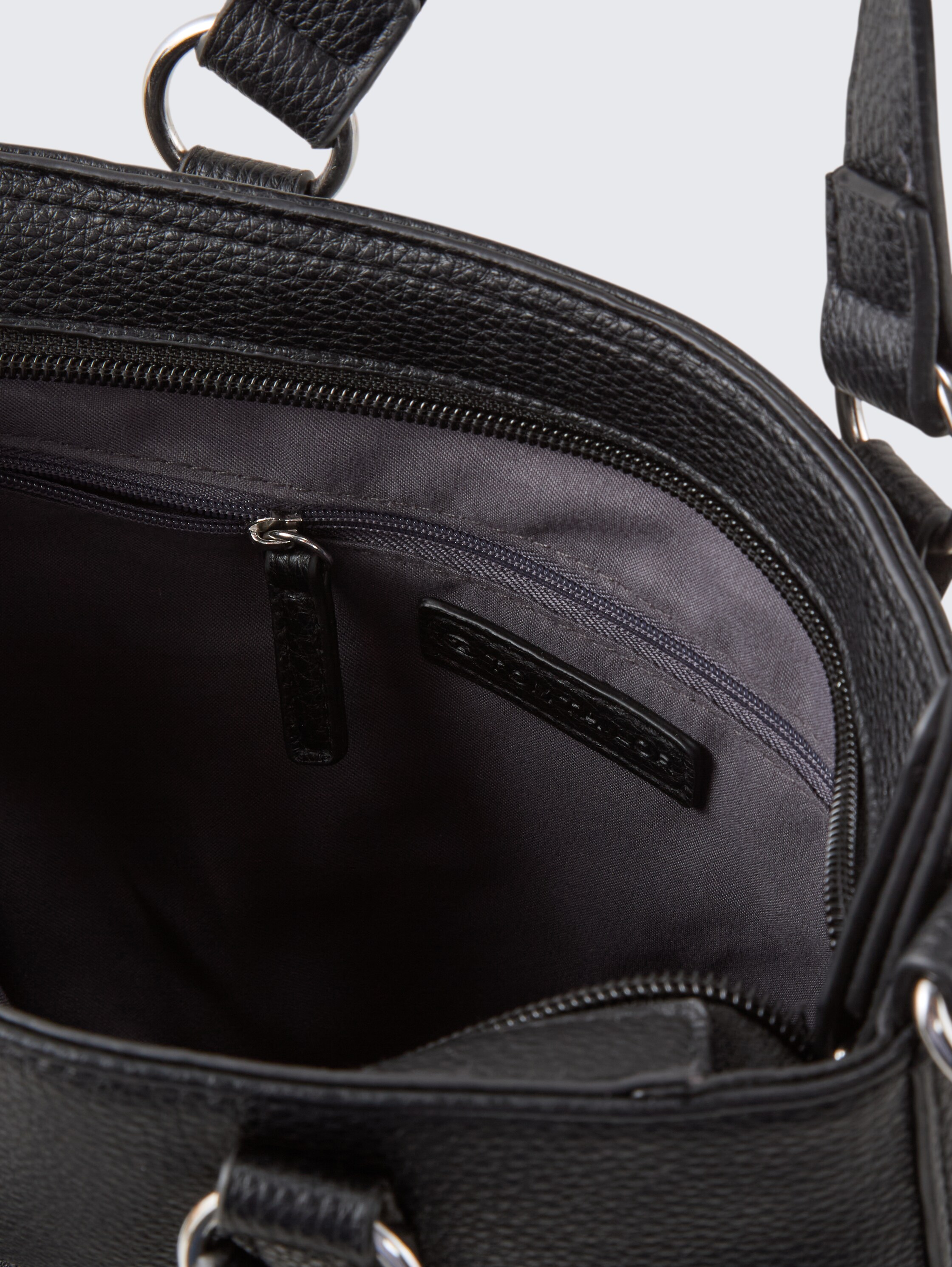 TTOLIVE S Shopper mit abnehmbarem Anhänger - schwarz_black - 