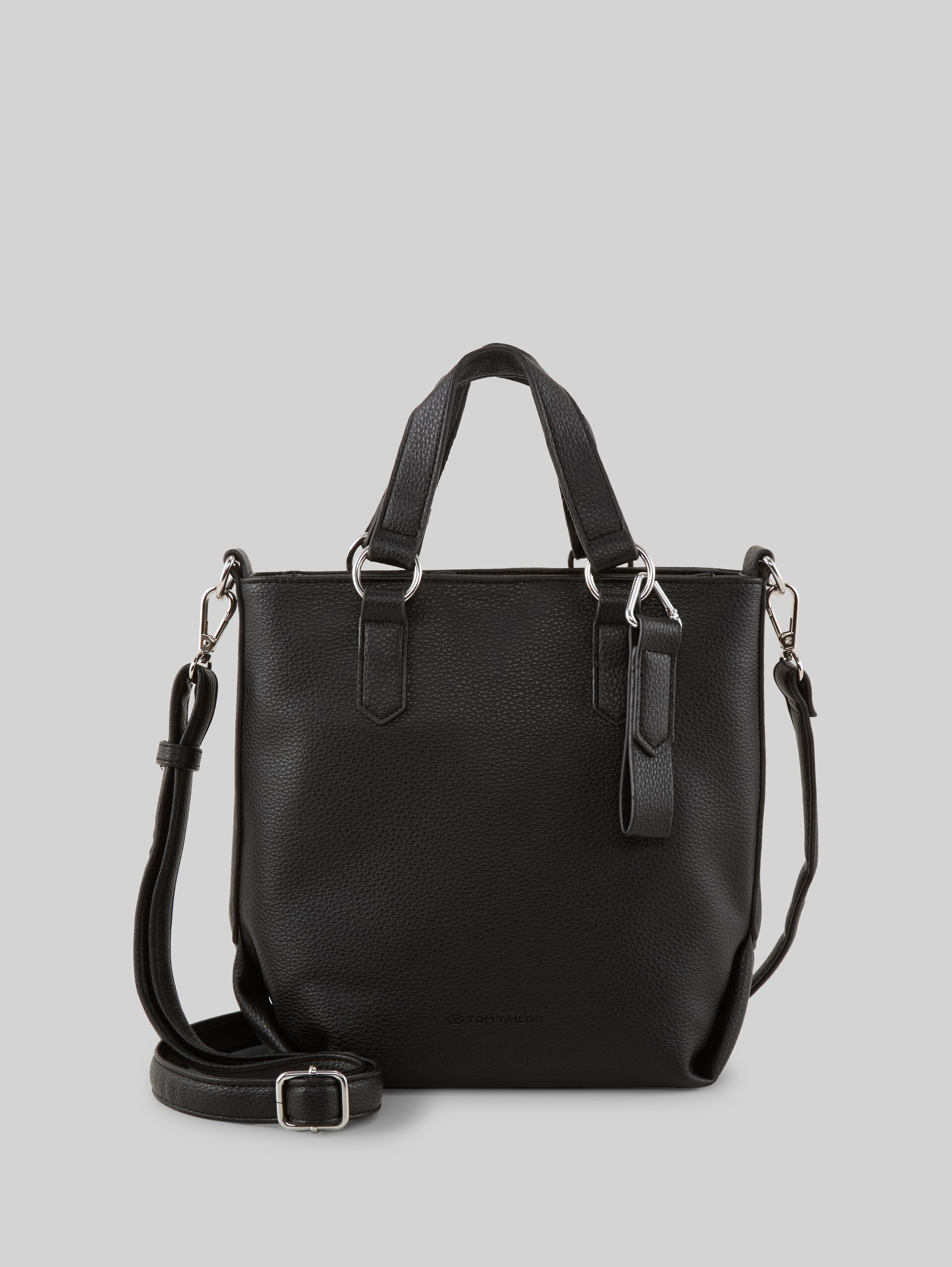 TTOLIVE S shopper with detachable pendant - schwarz / black - Front product view