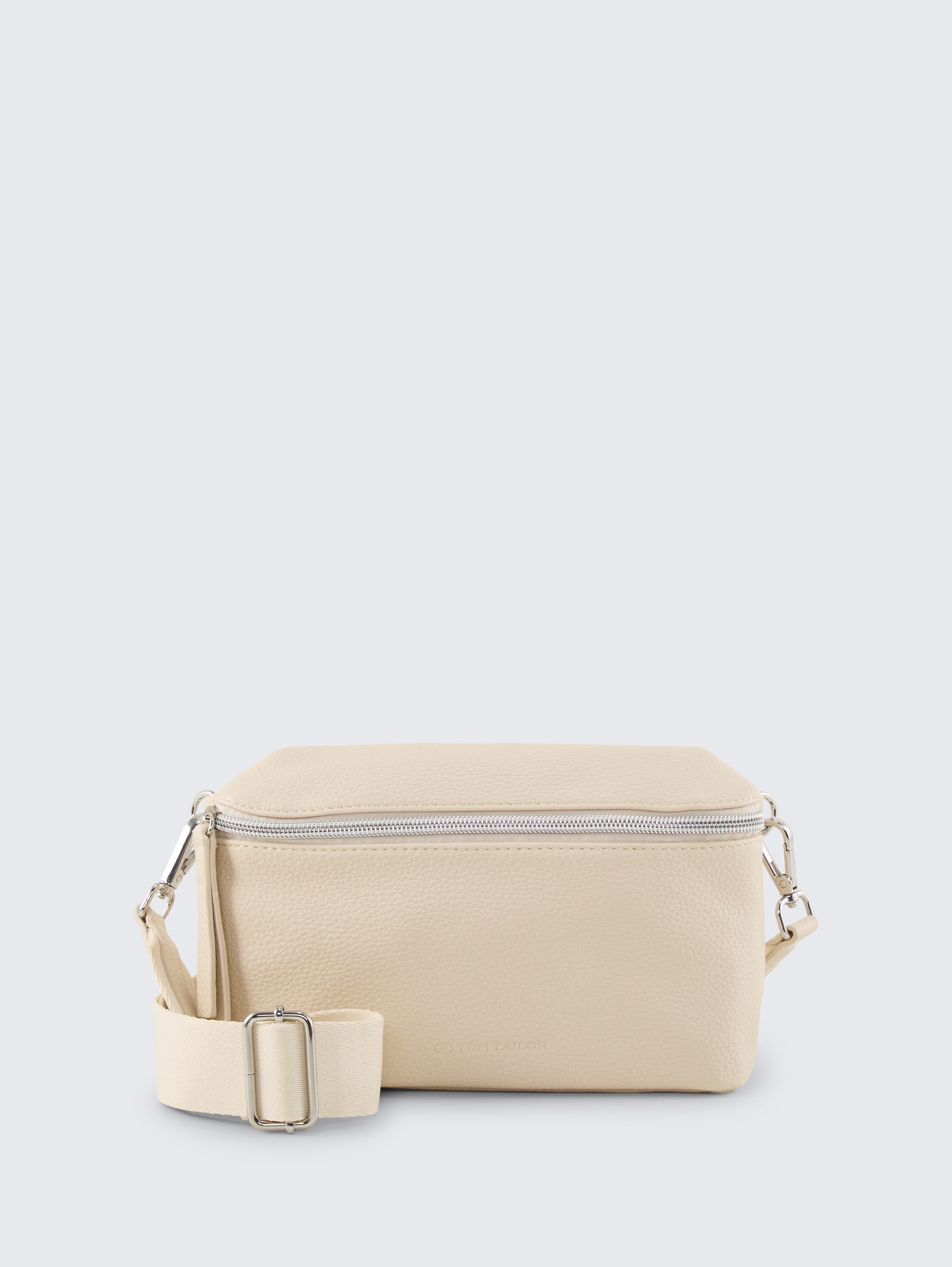 TTORLA faux leather belt bag - off white / off white - Front product view