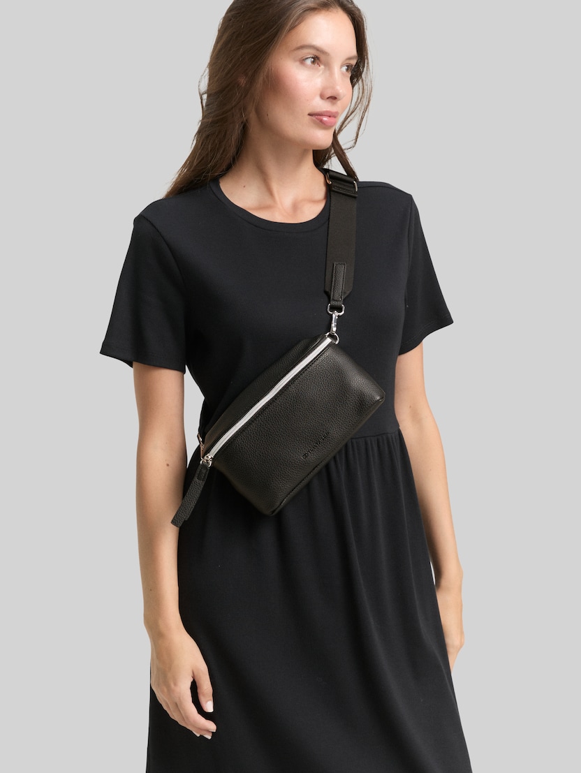 TTORLA Gürteltasche aus Lederimitat von Women, schwarz / black