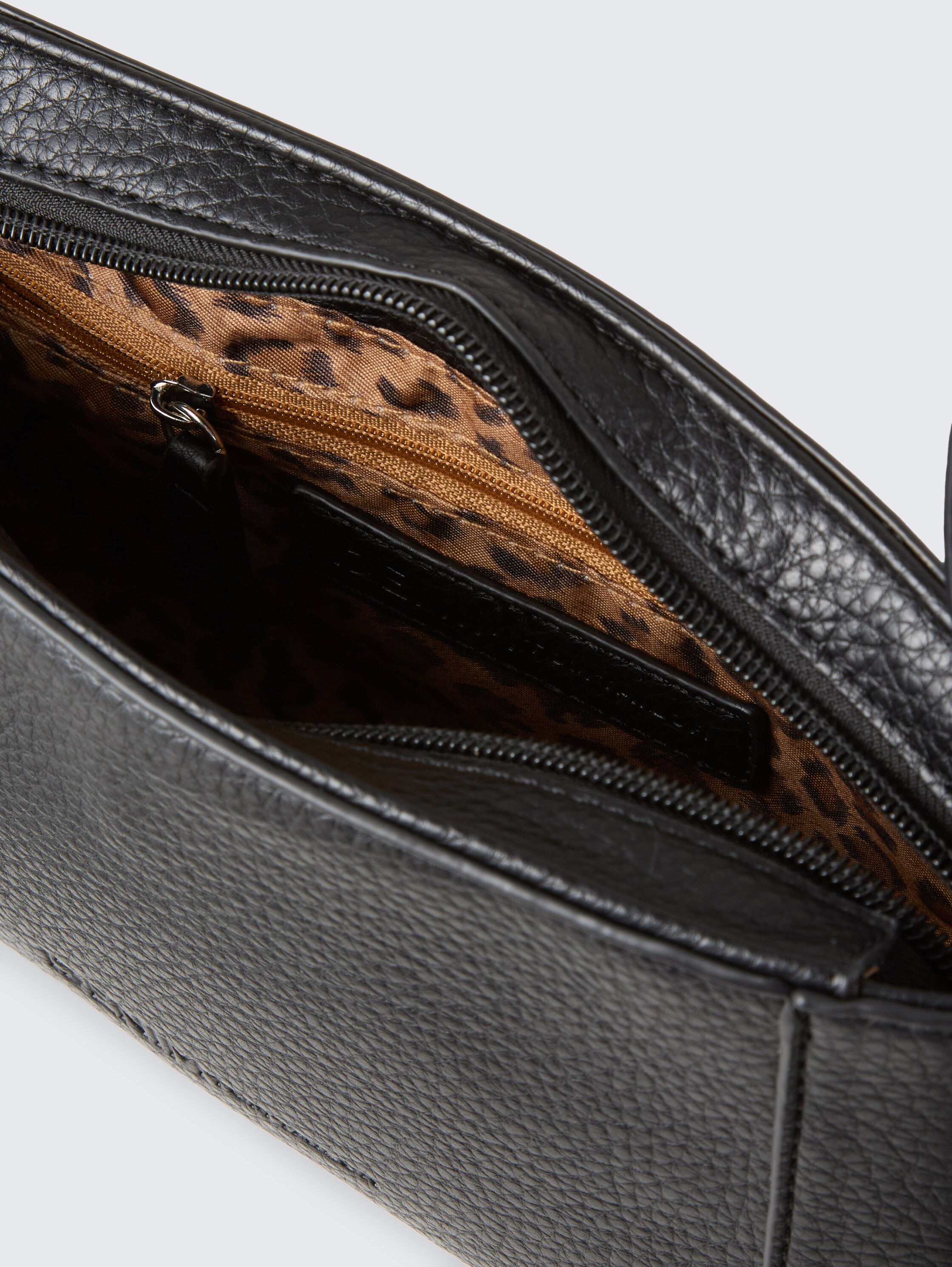 TTPRIYA S shoulder bag with decorative stitching - schwarz / black - side product view 