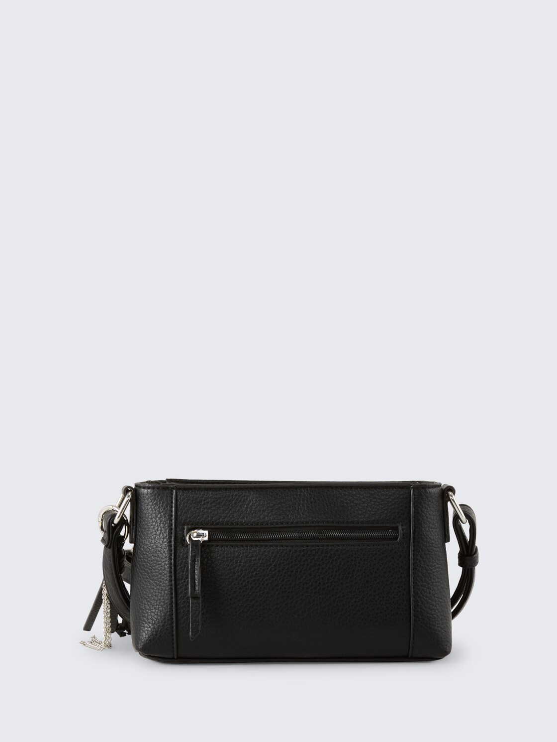 TTPRIYA S Umhängetasche mit Ziernähten - schwarz / black - Produkt-Rückansicht