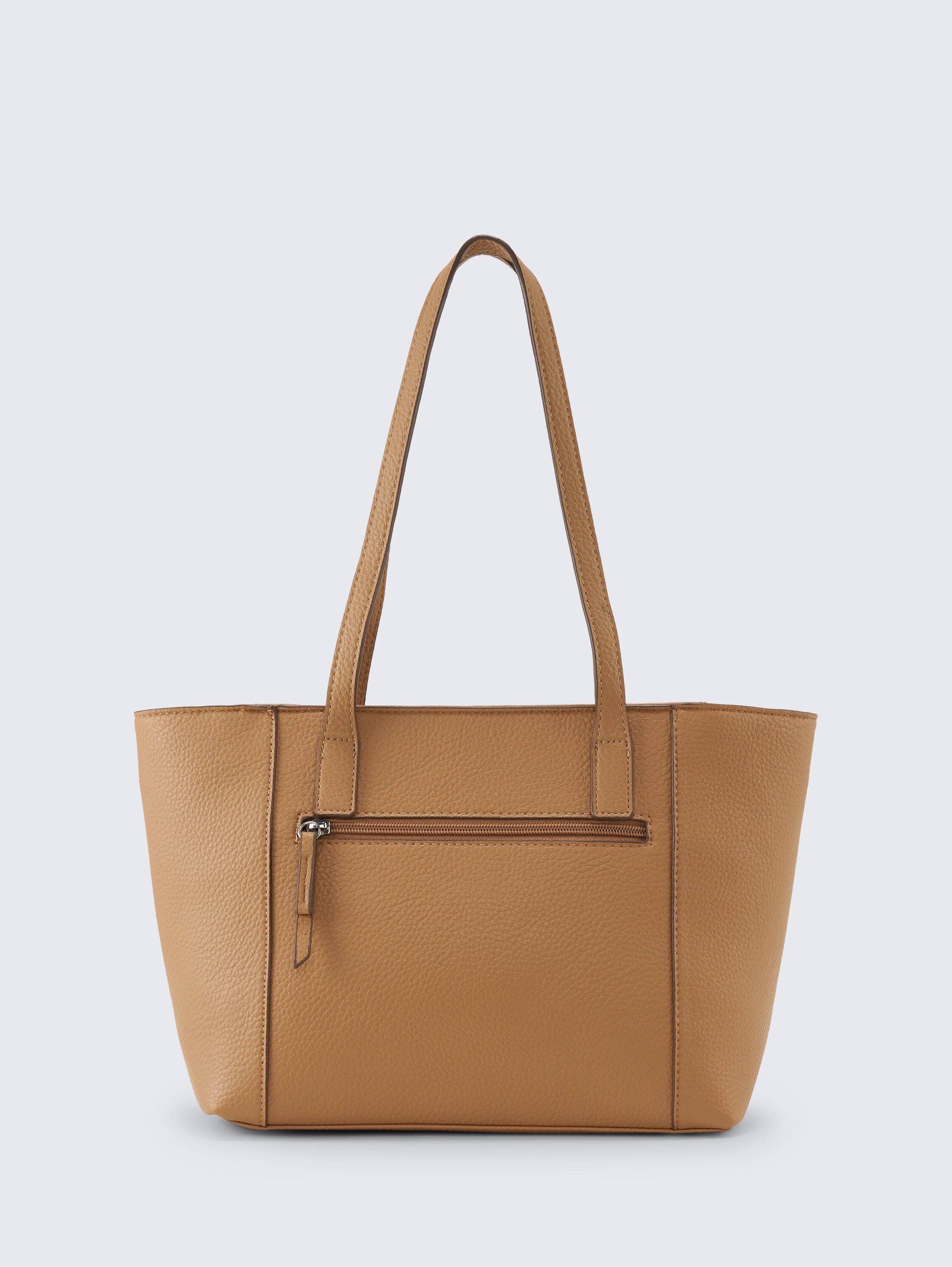 TTPRIYA L Shopper mit Ziernähten - camel_camel_nature - 