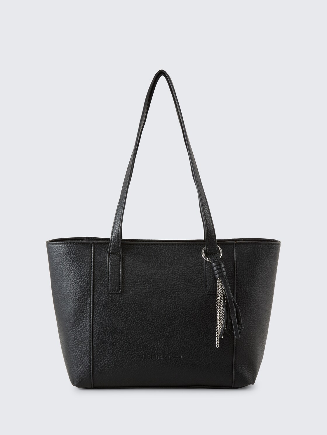 TTPRIYA L Shopper mit Ziernähten - schwarz / black - Vorder-Produkt-Ansicht