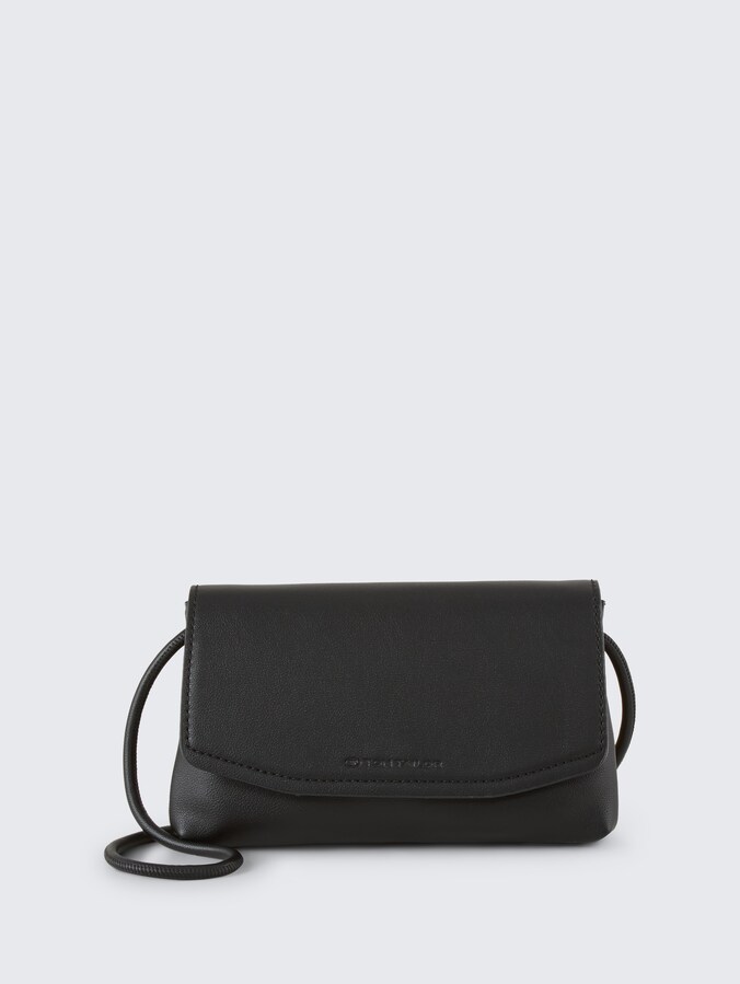 TTRISSA XS shoulder bag with flap by Women, schwarz / black