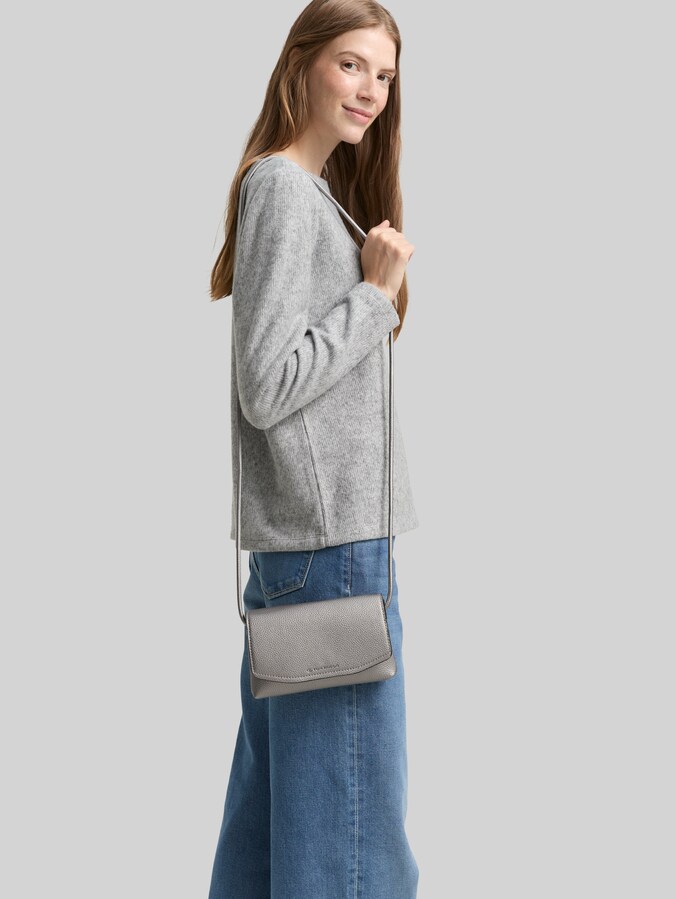 TTRISSA XS Sac à bandoulière avec rabat par Women, metallic grey