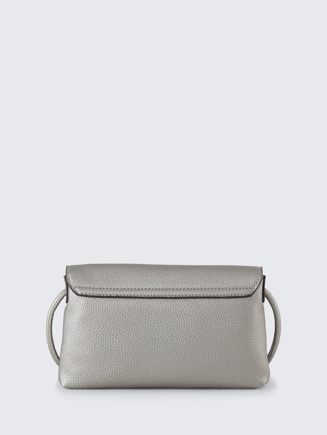 TTRISSA XS schoudertas met klep - metallic grey - Achteraanzicht product