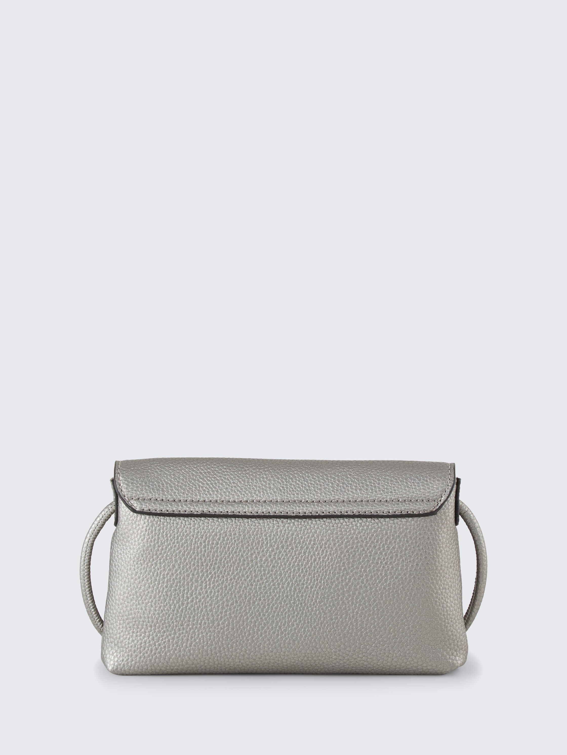 TTRISSA XS Umhängetasche mit Umschlag - metallic_grey - 