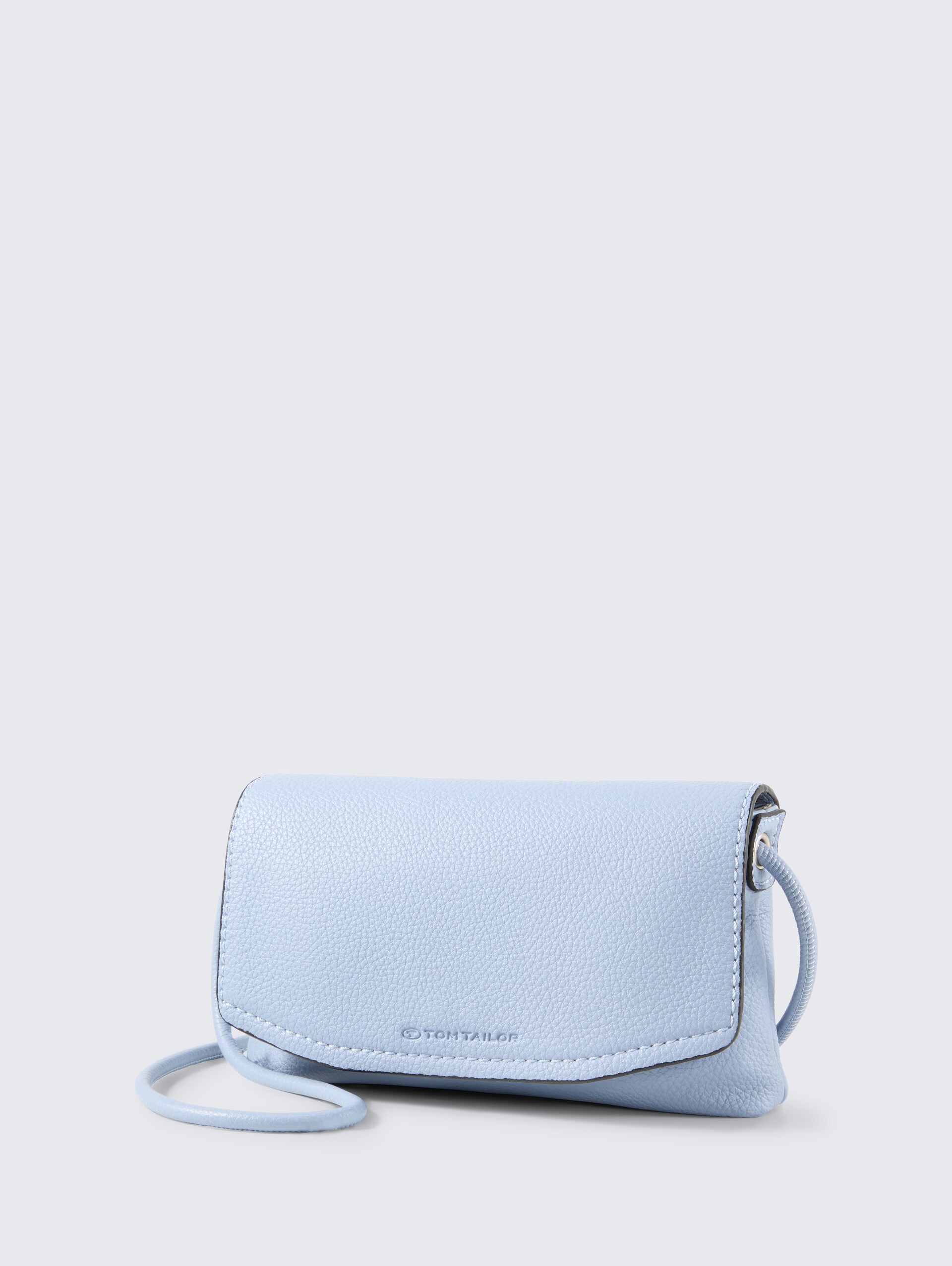 TTRISSA XS schoudertas met klep - mid blue - zijaanzicht product 