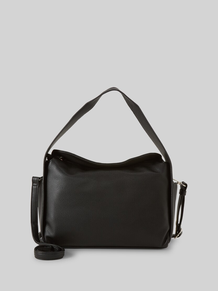 TTROWAN L buideltas met contrastkleurige randen door Women, schwarz / black