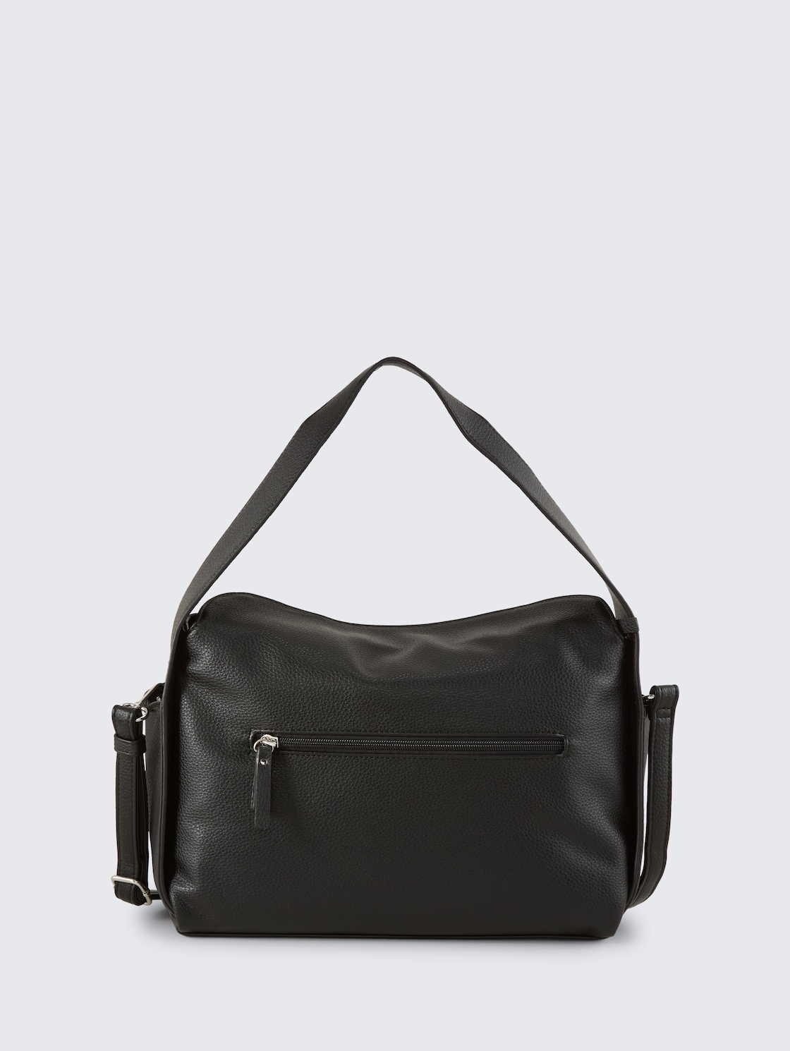 TTROWAN L Beuteltasche mit kontrastfarbenen Kanten - schwarz / black - Produkt-Rückansicht