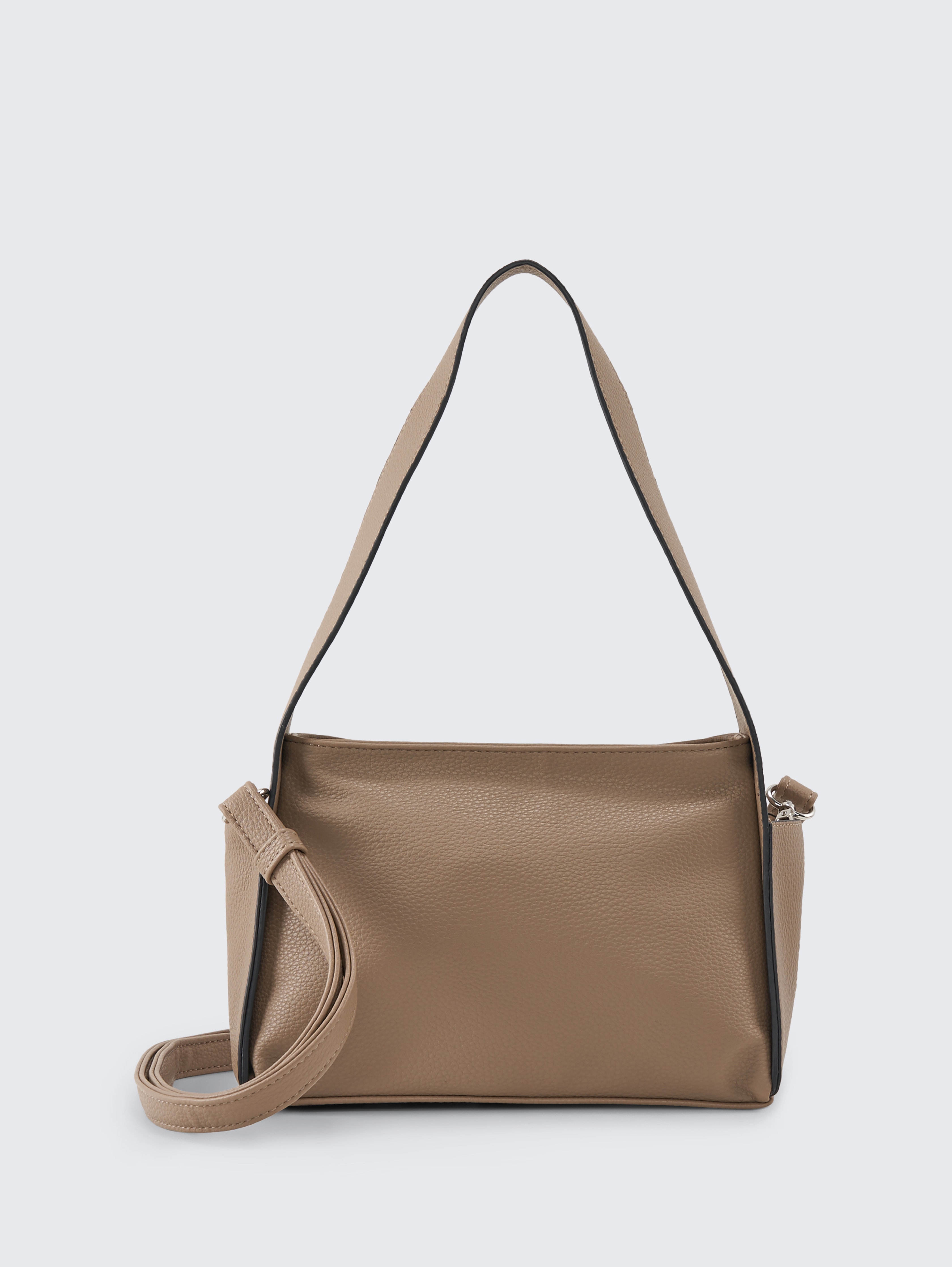 TTROWAN Schultertasche aus Lederimitat von Women, taupe / taupe